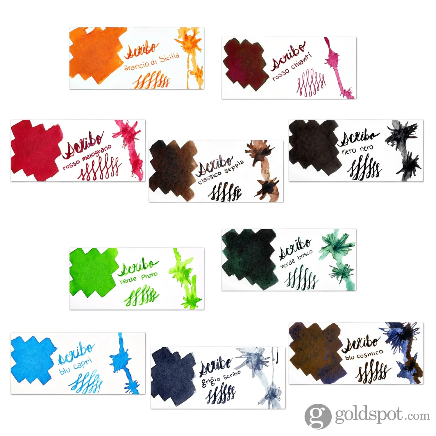 Scribo Bottled Ink in Giallo Cannella - 90mL - Image 3
