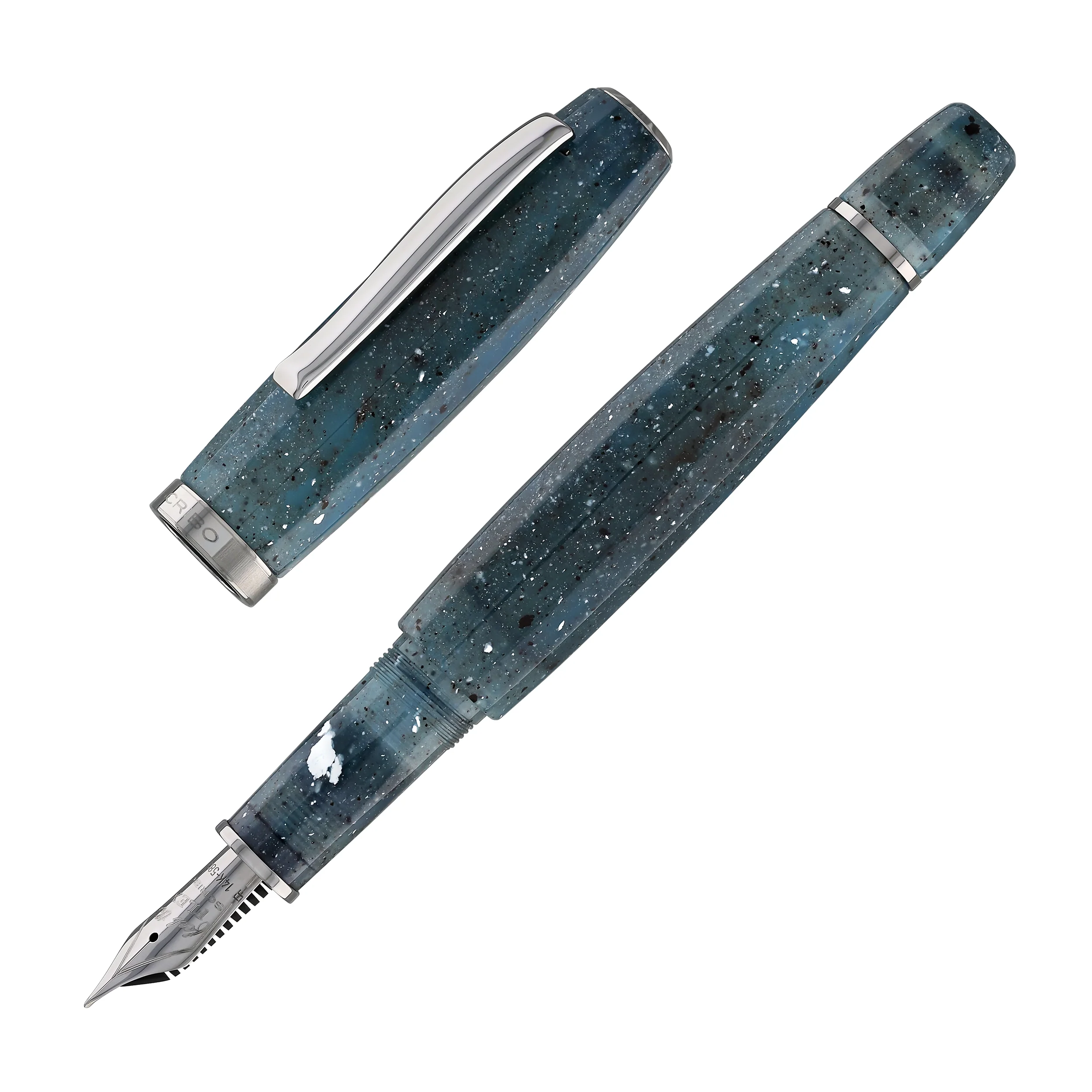 Scribo Feel Fountain Pen in Altre Stelle with Rhodium Trim - Image 3