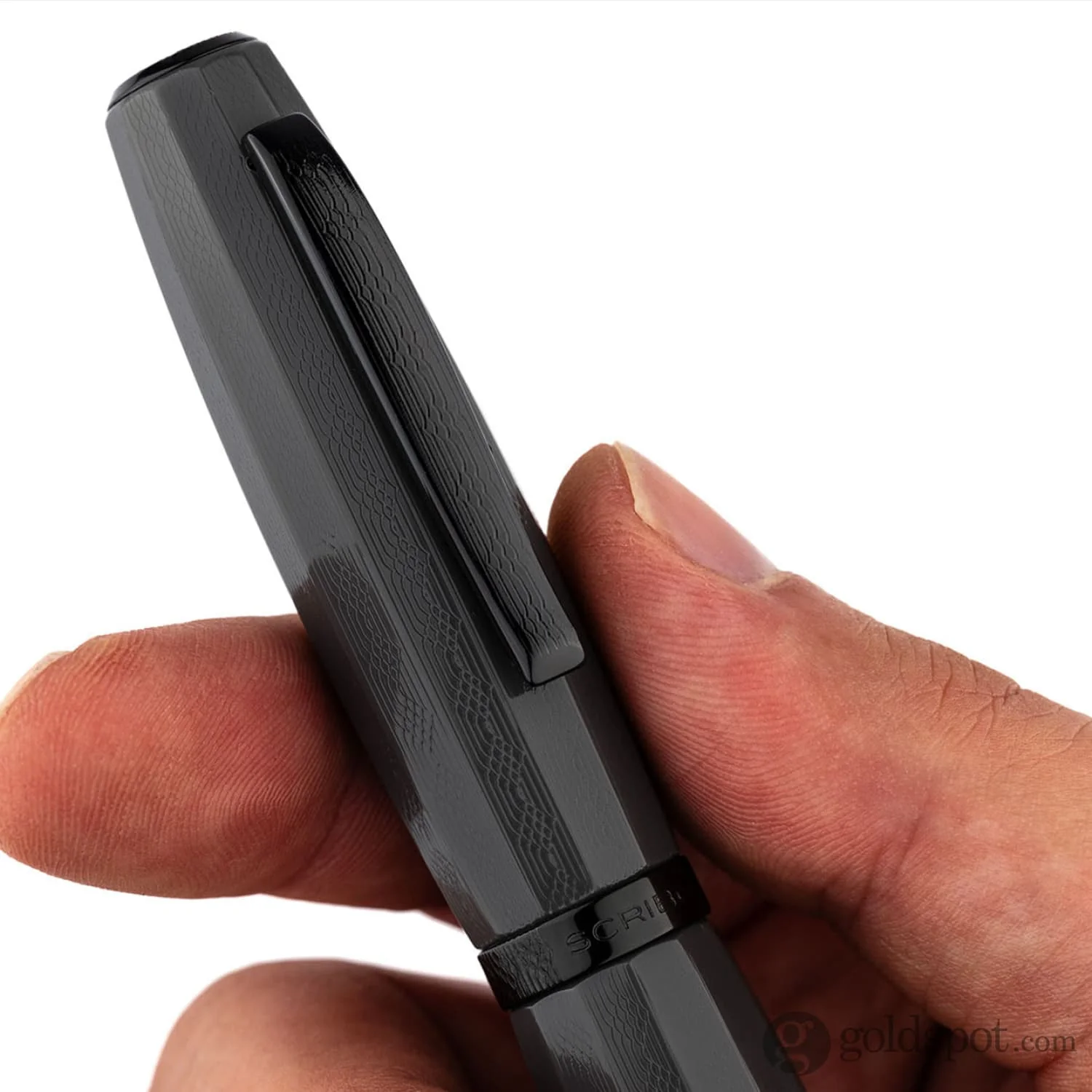 Scribo Feel Fountain Pen in Anni60 with Ultra Black PVD Trim - Image 10