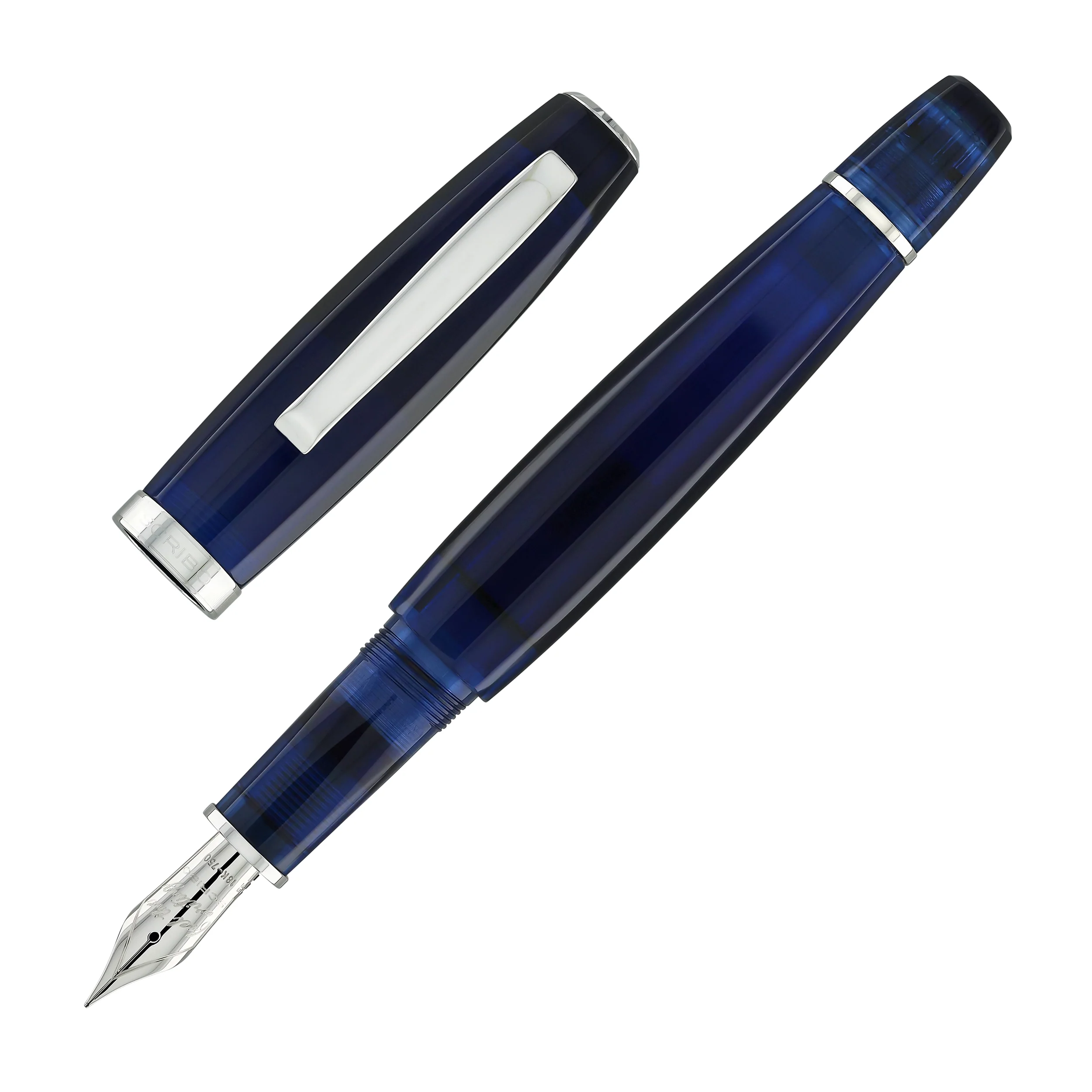 Scribo Feel Fountain Pen in Blu Sospeso - Limited Edition - Image 3