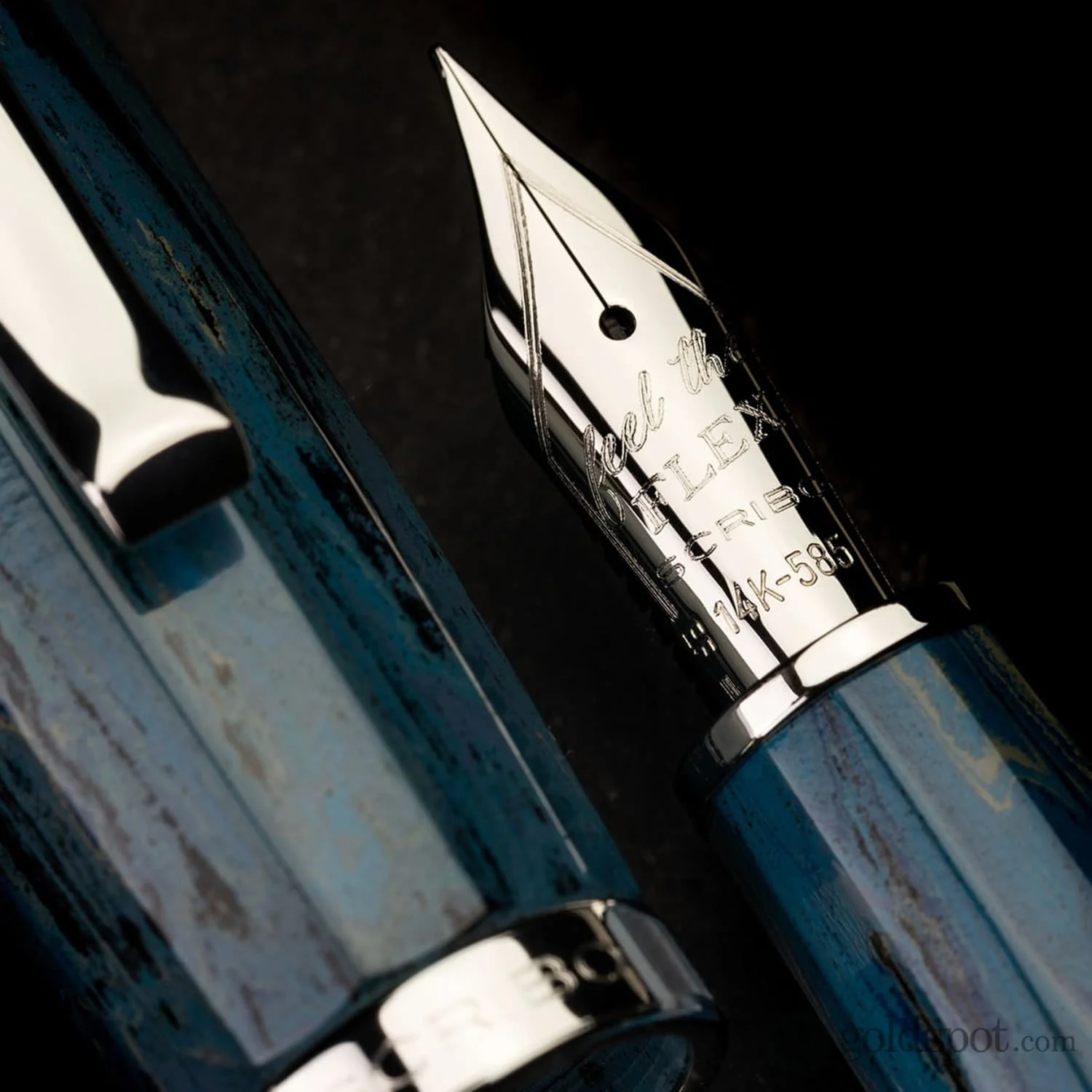 Scribo Feel Fountain Pen in Due Sorelle Ebonite - Image 10