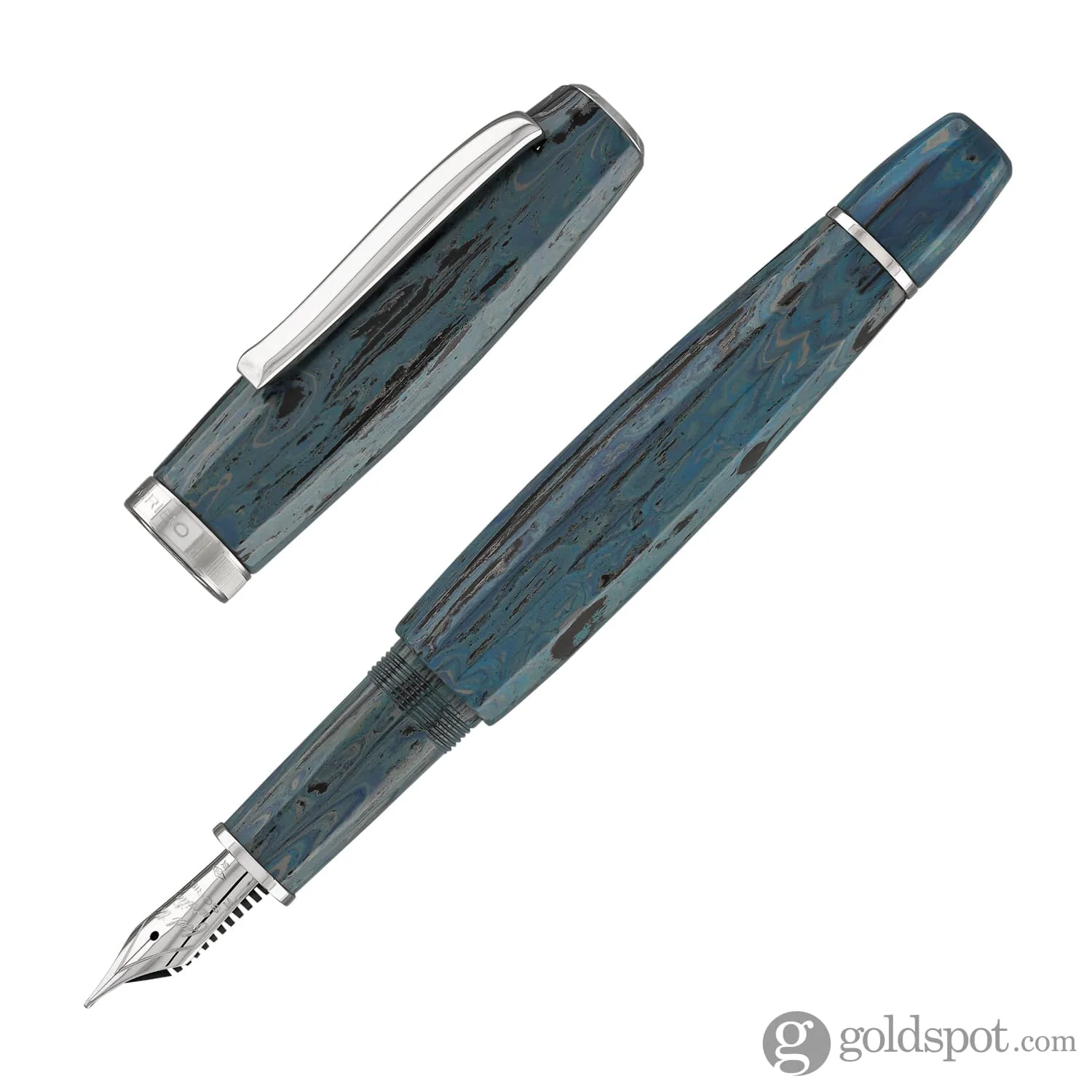 Scribo Feel Fountain Pen in Due Sorelle Ebonite - Image 2