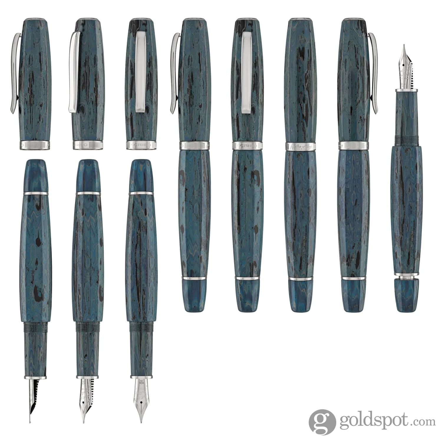 Scribo Feel Fountain Pen in Due Sorelle Ebonite - Image 8