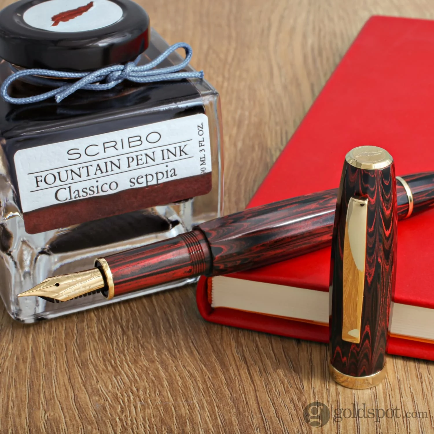 Scribo Feel Fountain Pen in Palissandro Ebonite Limited Edition - Image 3