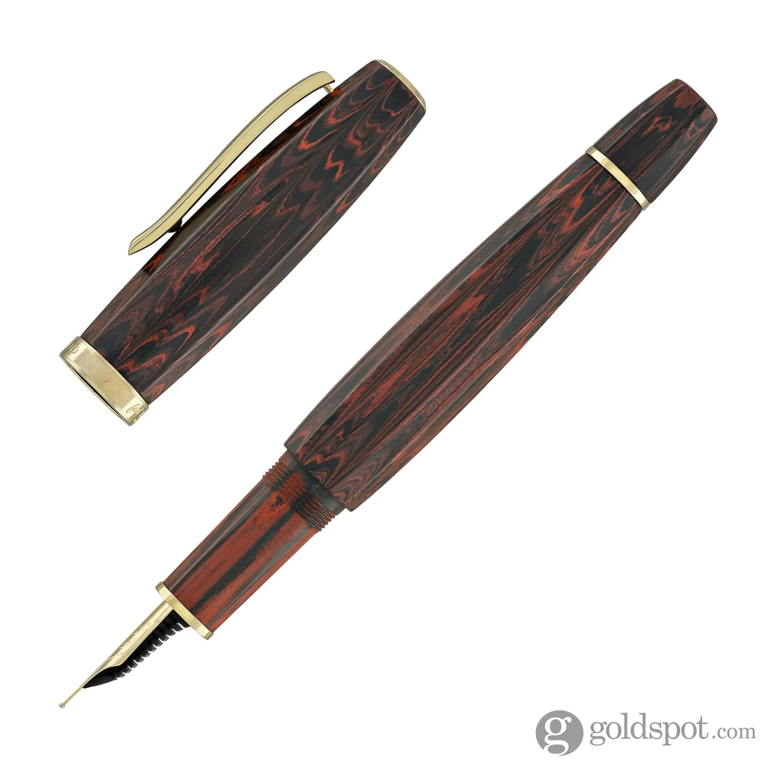 Scribo Feel Fountain Pen in Palissandro Ebonite Limited Edition - Image 5