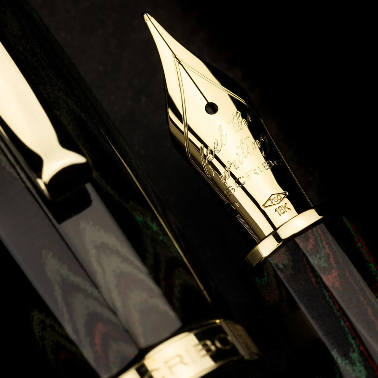 Scribo Feel Fountain Pen in Sassi Neri Ebonite - Image 10