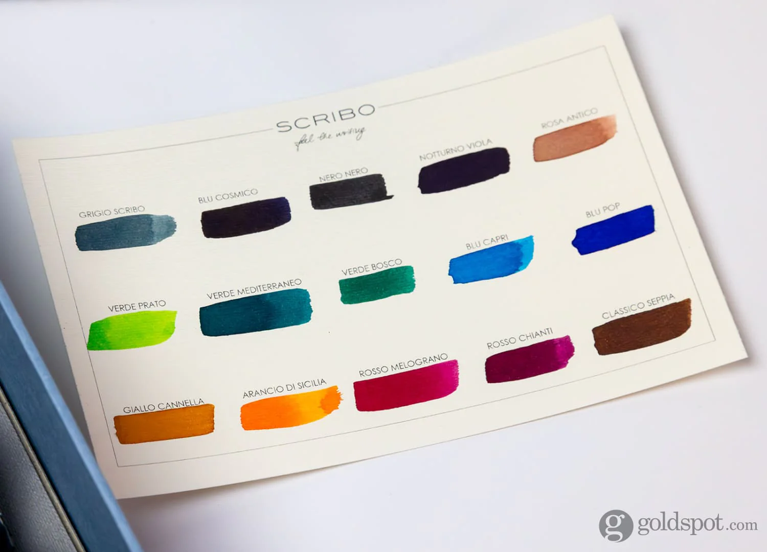 Scribo Fountain Pen 15 Mini Ink Set Limited Edition - 20mL - Image 3