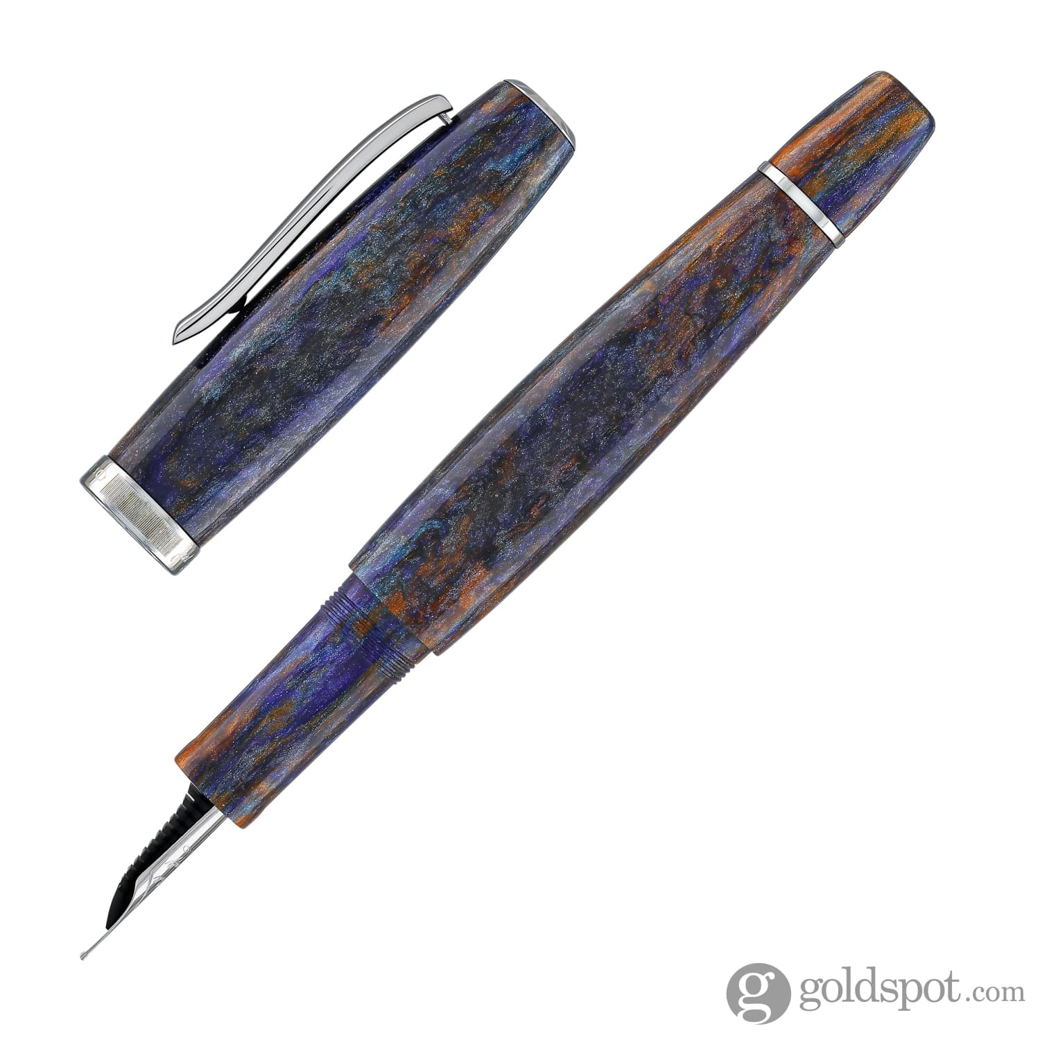 Scribo La Dotta Fountain Pen in Al Zigant Diamondcast - Image 3