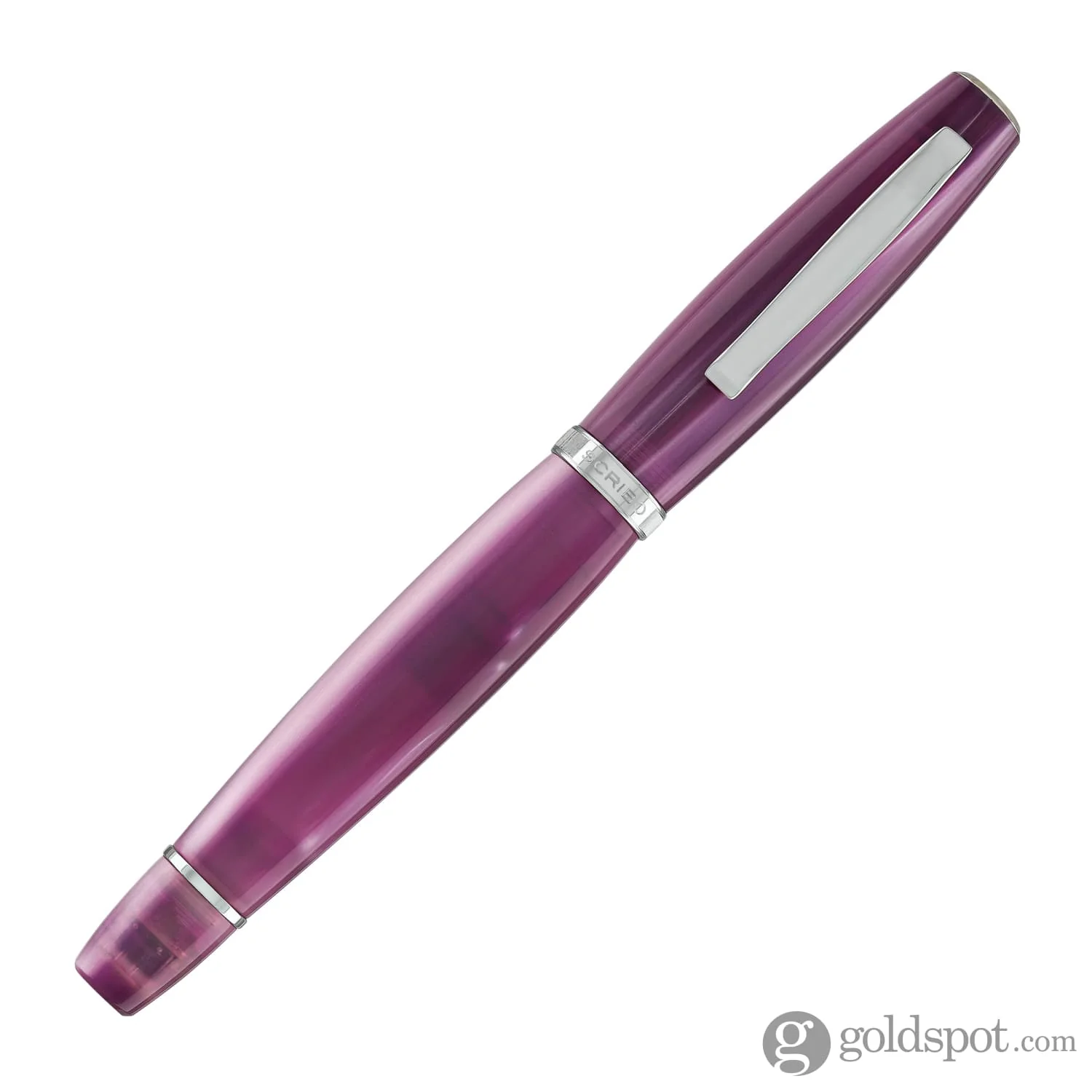 Scribo La Dotta Fountain Pen in Campanula - 18kt Gold Nib - Image 4