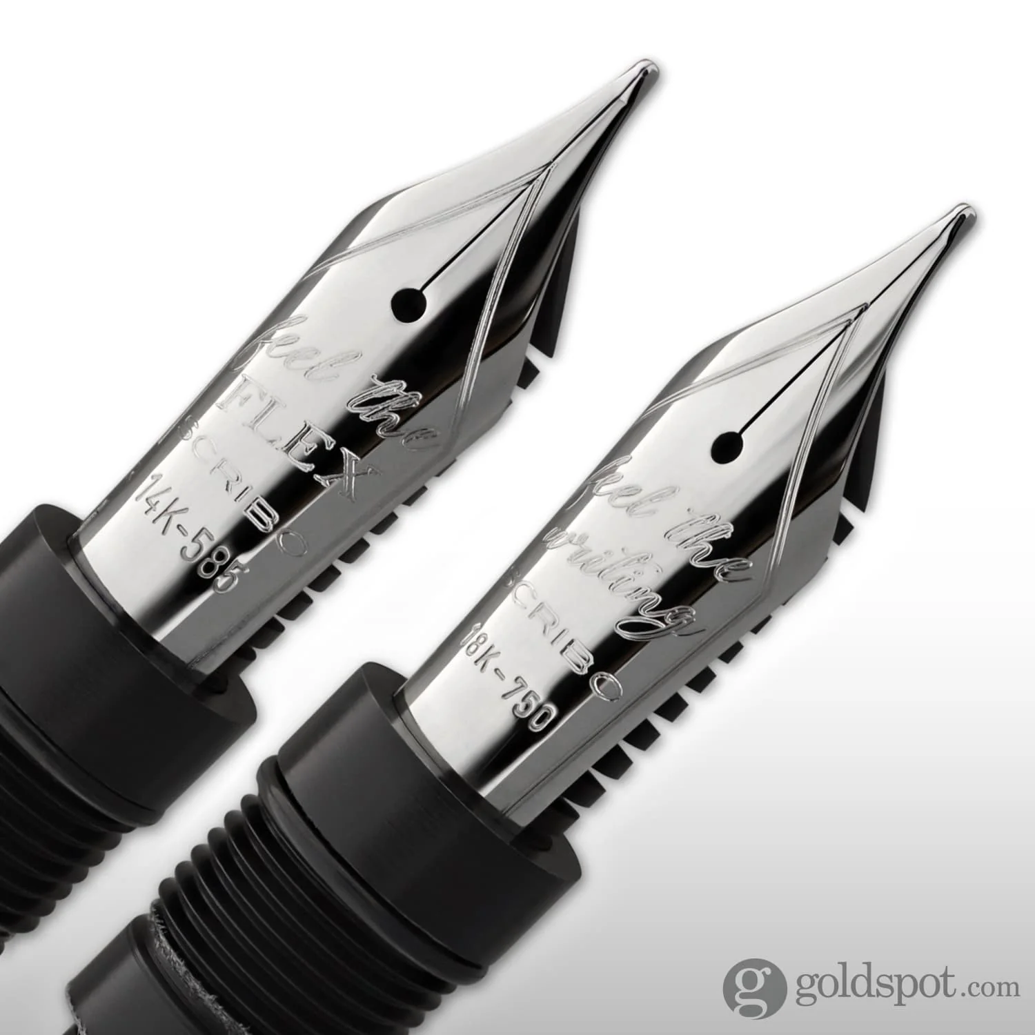 Scribo La Dotta Fountain Pen in Campanula - 18kt Gold Nib - Image 9