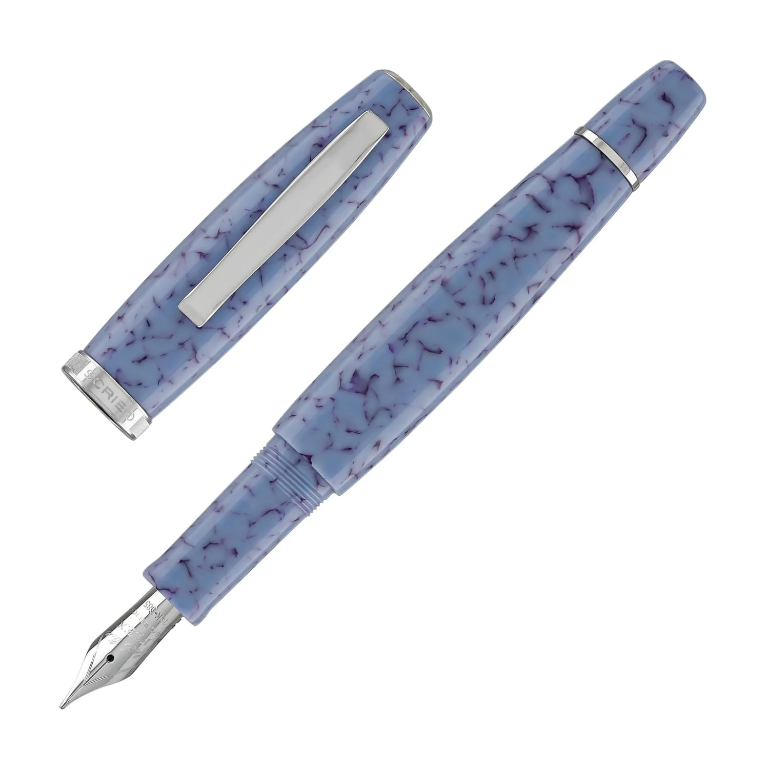 Scribo La Dotta Fountain Pen in Ninfea - 14kt Flexible Gold Nib