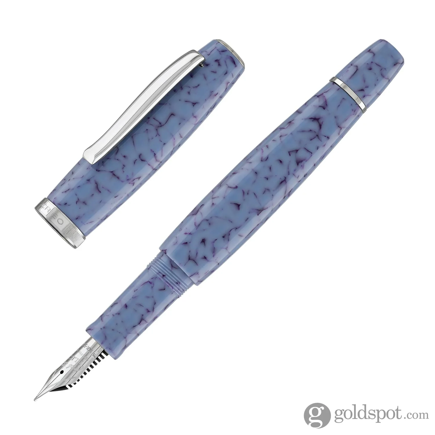 Scribo La Dotta Fountain Pen in Ninfea - 14kt Flexible Gold Nib - Image 2