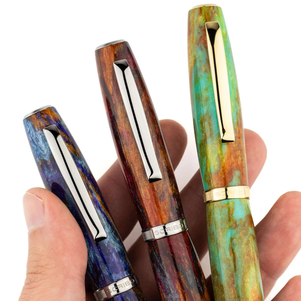 Scribo La Dotta Fountain Pen in Turrita Diamondcast - Image 12