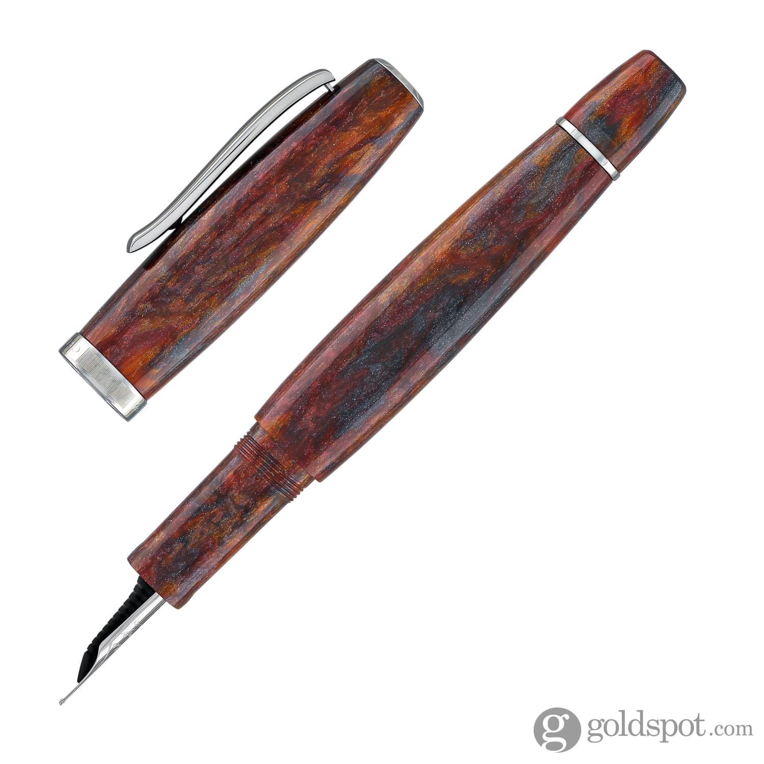 Scribo La Dotta Fountain Pen in Turrita Diamondcast - Image 3