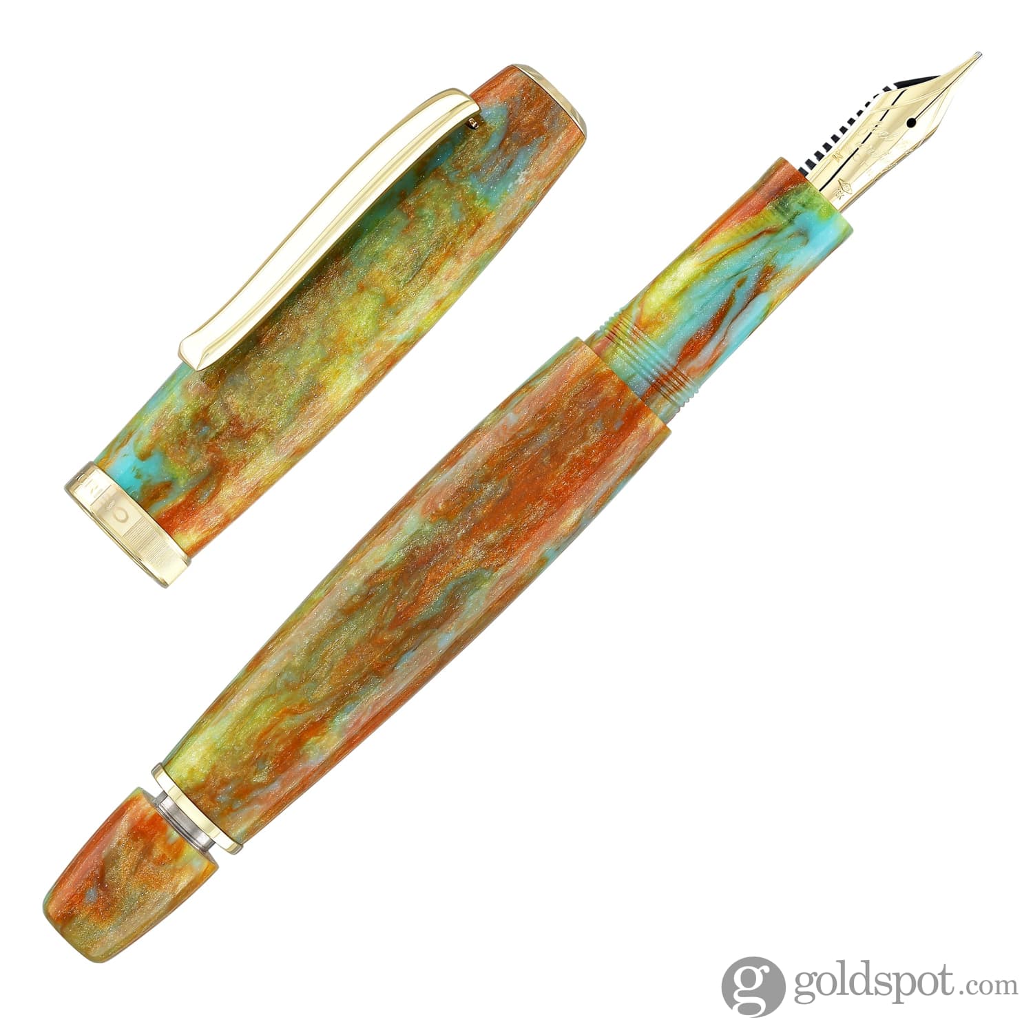 Scribo La Dotta Fountain Pen in Valverde Diamondcast - Image 7