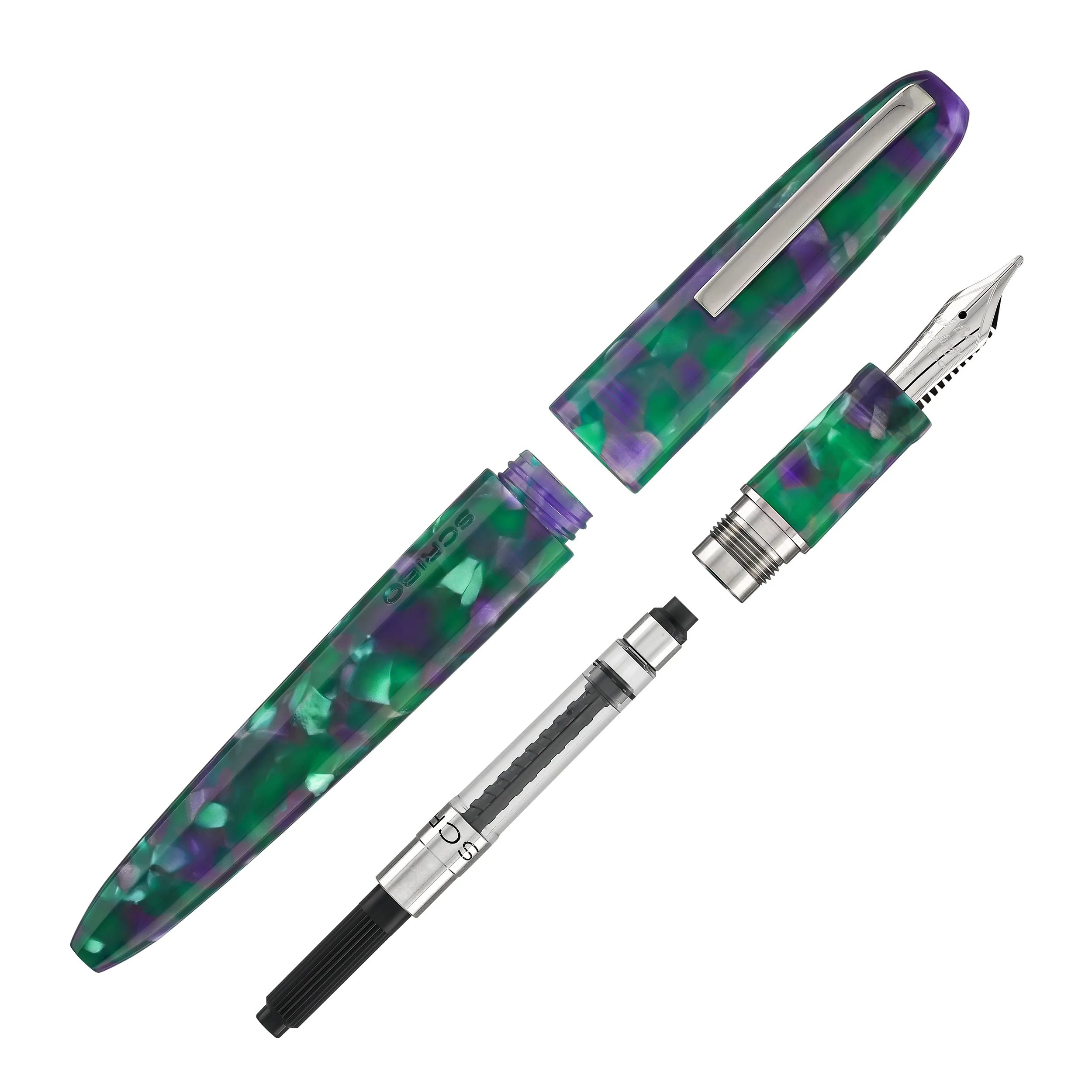 Scribo Piuma Fountain Pen in Glicine - Image 7