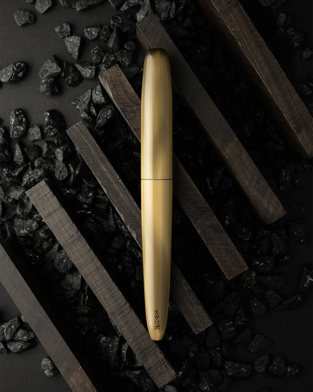 Scribo Piuma Fountain Pen in Hane Murakumo with Ruthenium Trim - Image 10