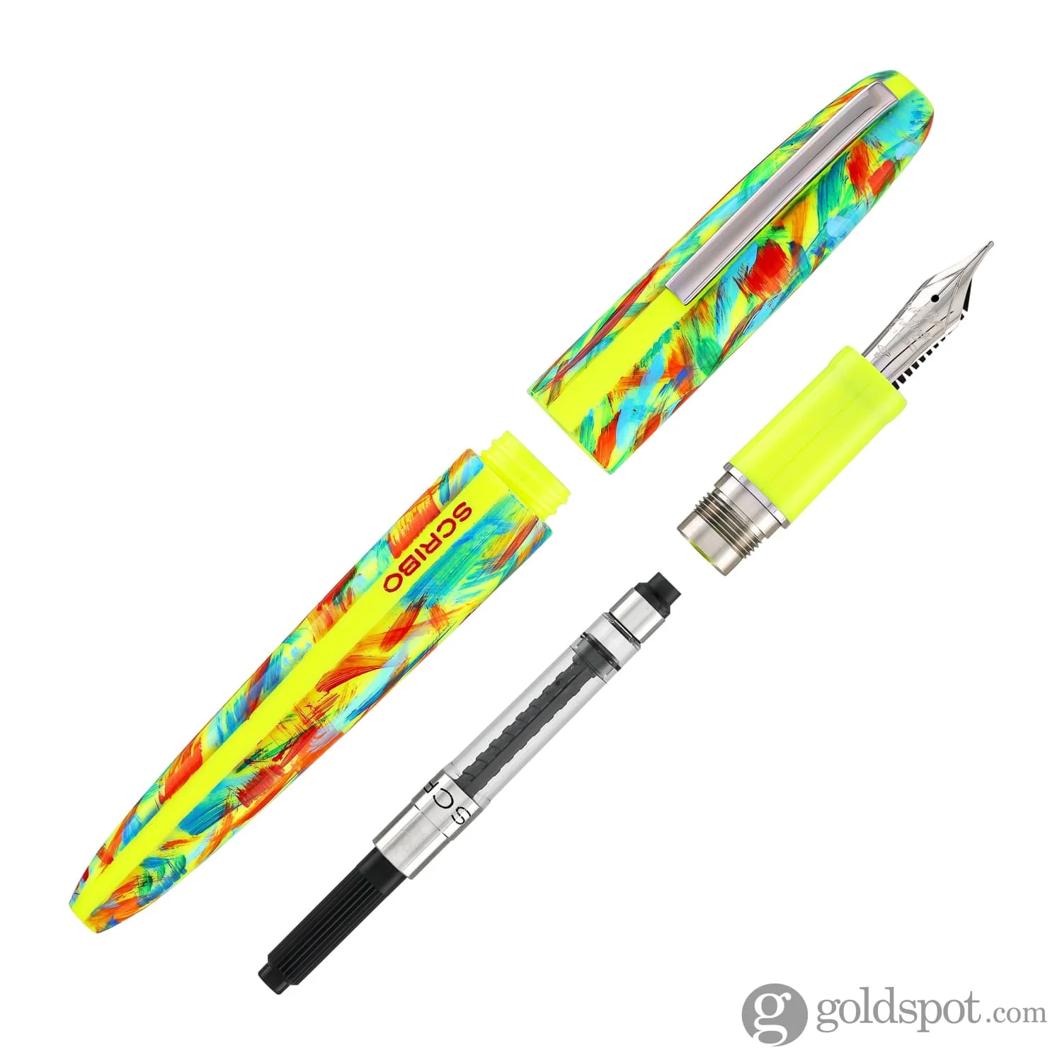 Scribo Piuma Fountain Pen in Tropico - Image 7