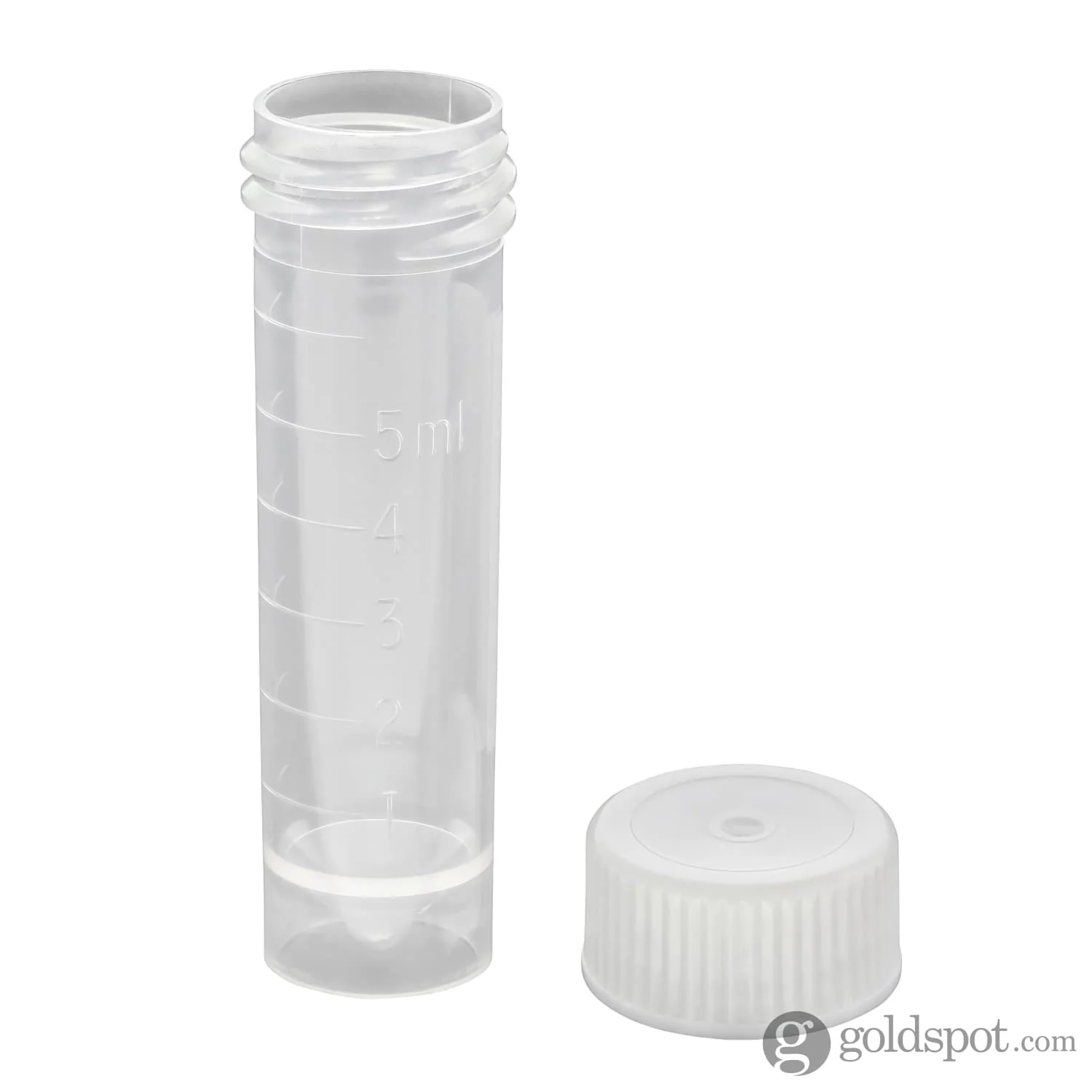 Empty Ink Vials for Samples - 25 Pack, Clear - Secure Twist-cap - Image 2