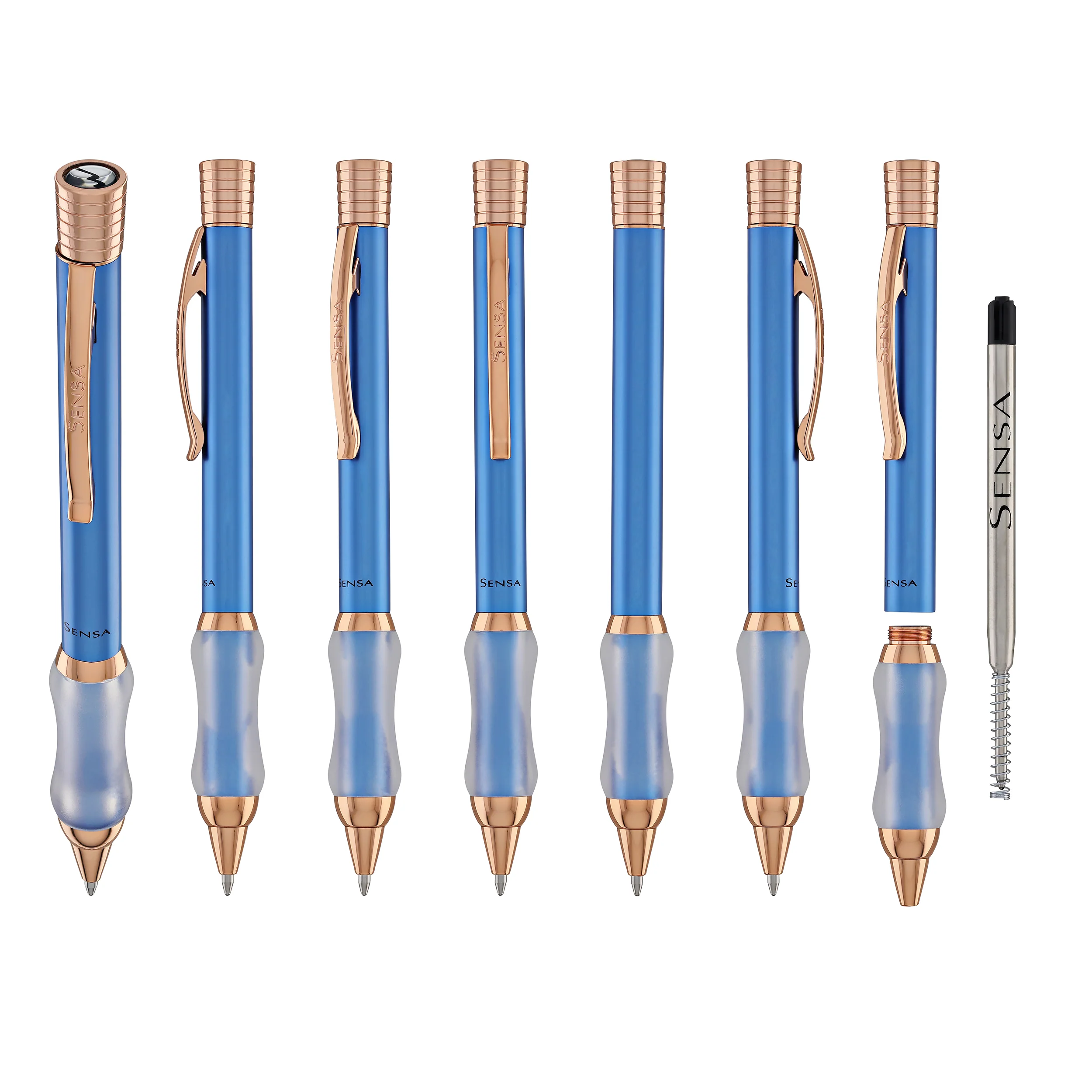 Sensa 30th Anniversary Ballpoint Pen in Twilight Blue - Image 7