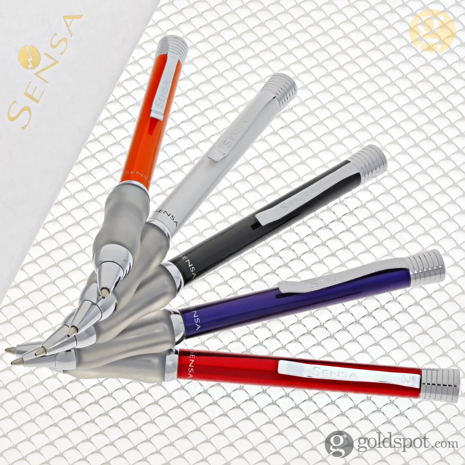 Sensa Ballpoint in Lava Burgundy - Image 9