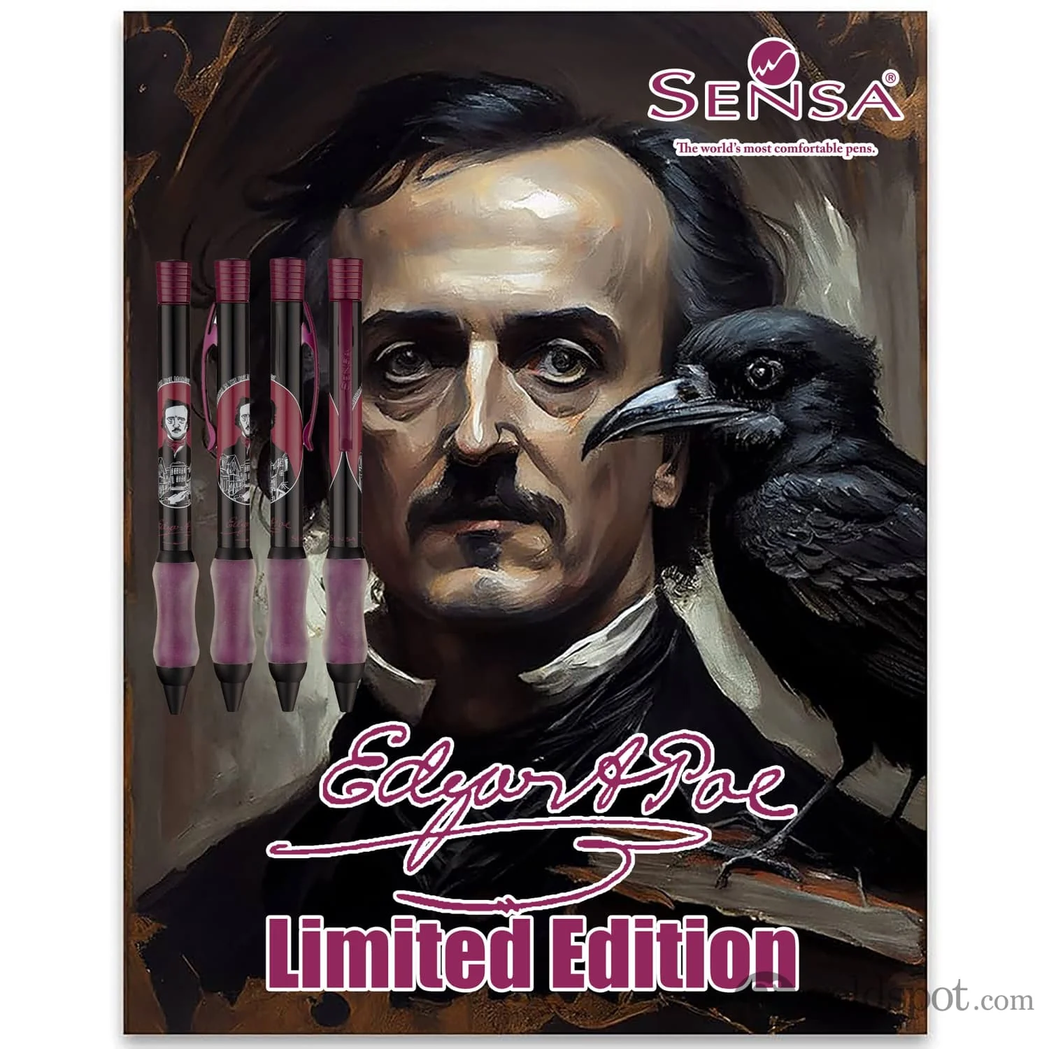Sensa Ballpoint Pen in Edgar Allan Poe - Limited Edition - Image 10