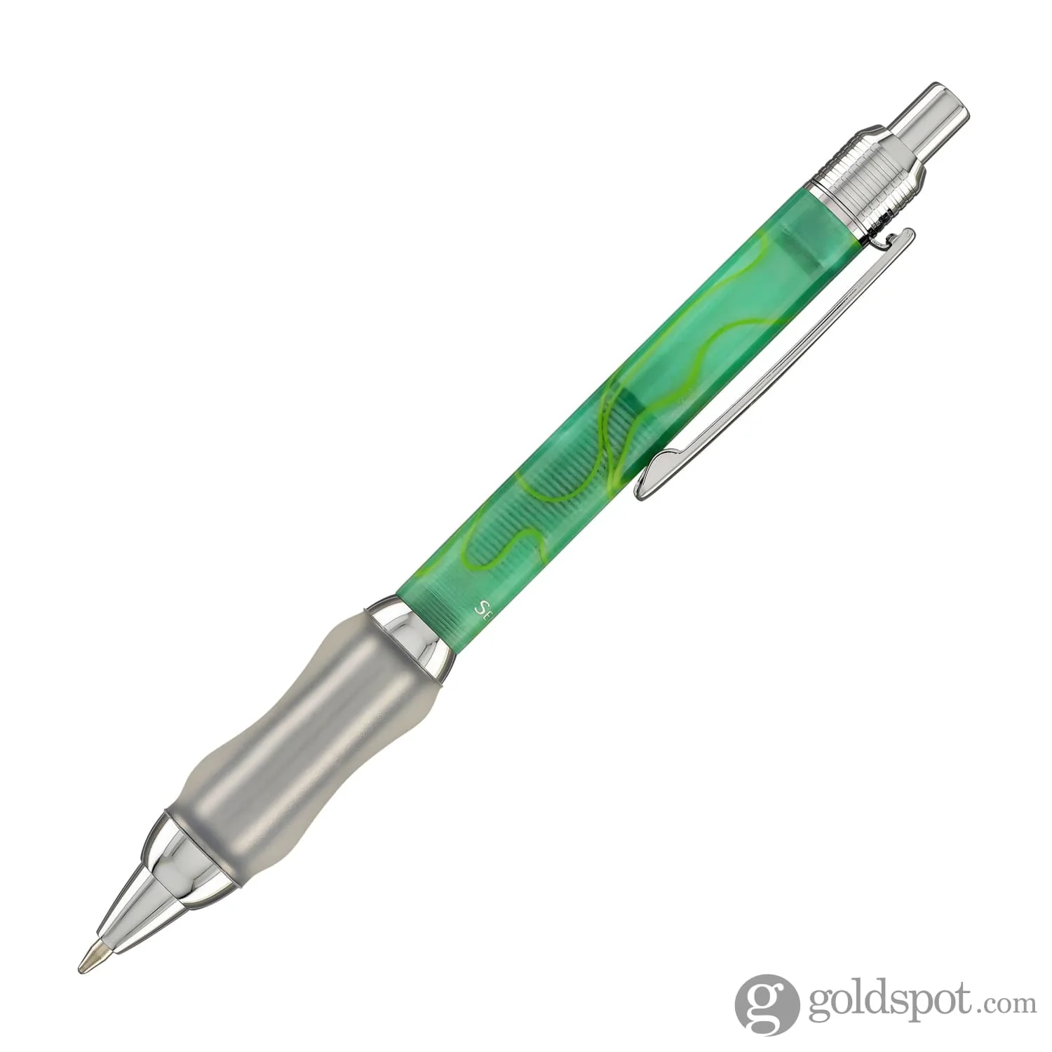Sensa Click Plasmuloid Ballpoint Pen in Green Lagoon Pearl - Image 4