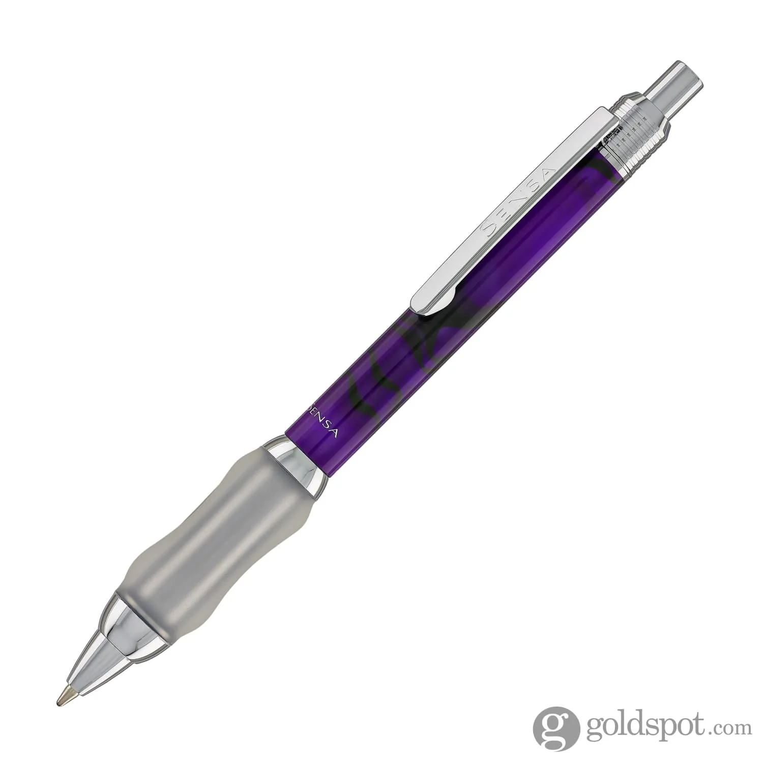 Sensa Click Plasmuloid Ballpoint Pen in Purple Amethyst Pearl - Image 2