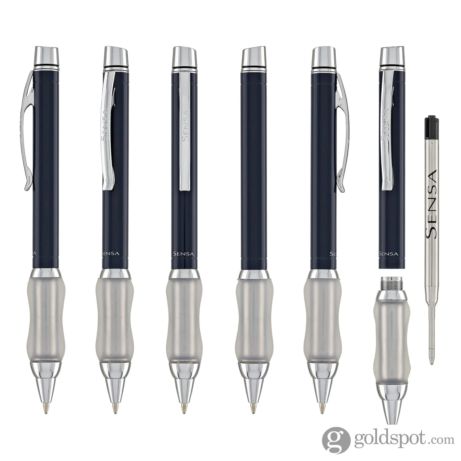 Sensa Metro Ballpoint Pen in Oriental Blue - Image 6