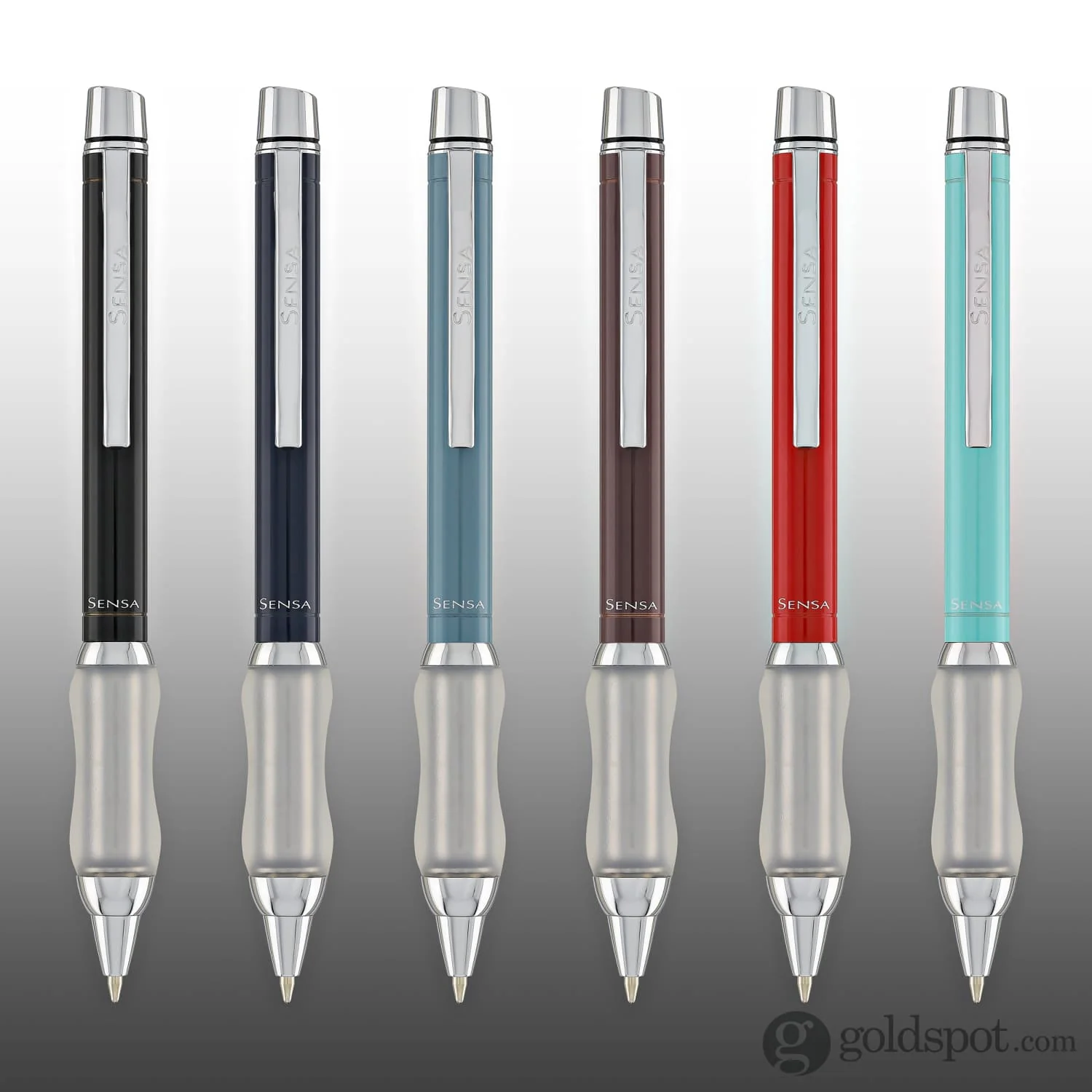 Sensa Metro Ballpoint Pen in Oriental Blue - Image 8