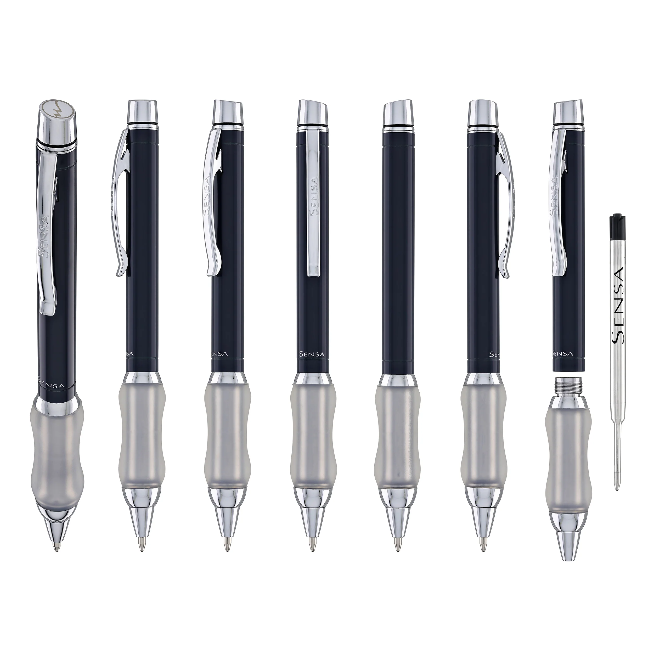 Sensa Modern Classic Ballpoint Pen in Cerulean Blue - Image 7