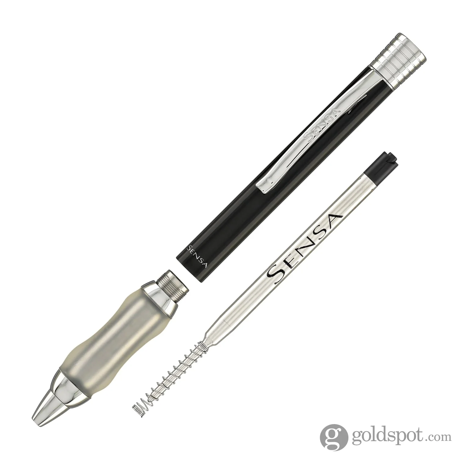 Sensa Modern Classic Ballpoint Pen in Licorice Black - Image 5