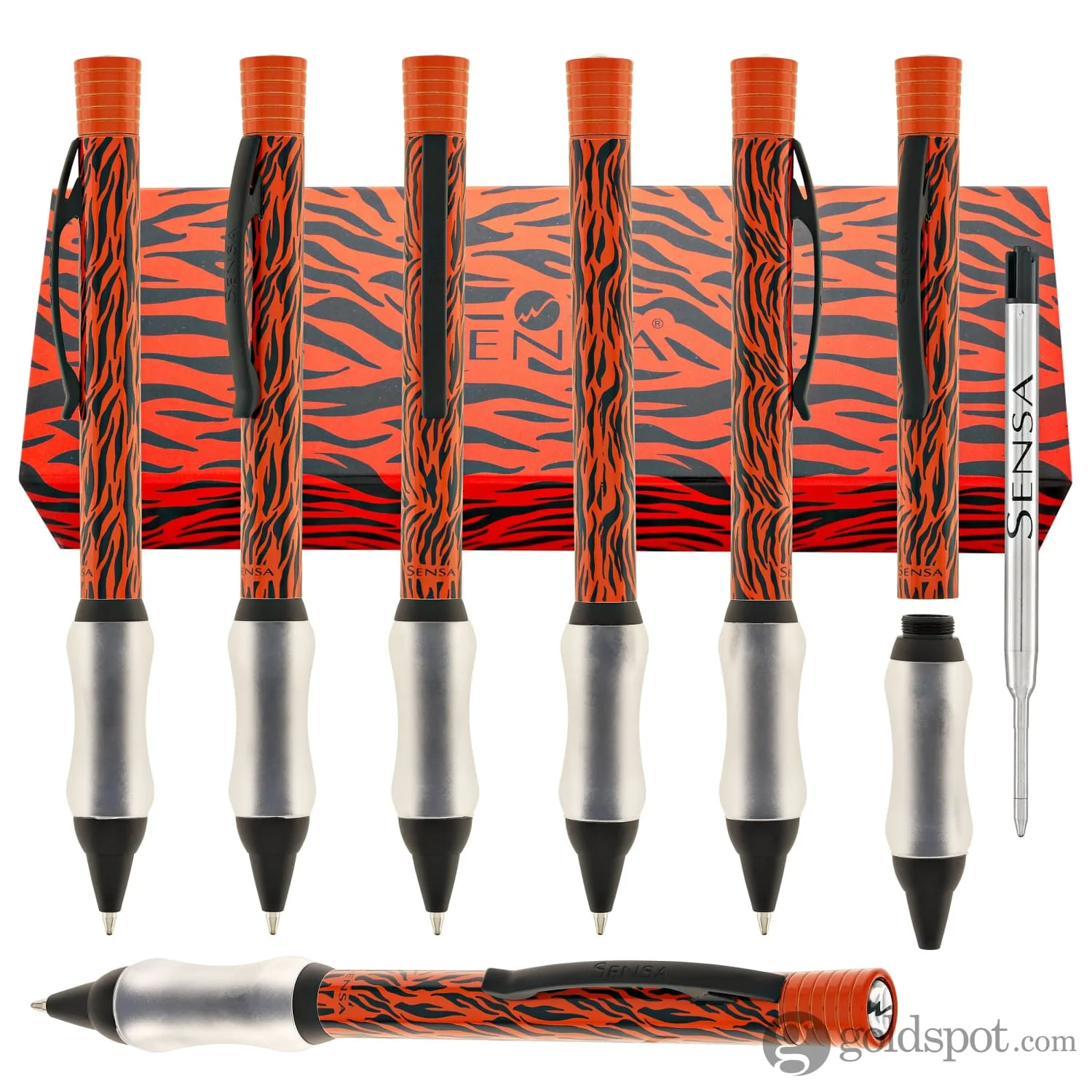 Sensa Safari Ballpoint Pen in Tiger - Image 8