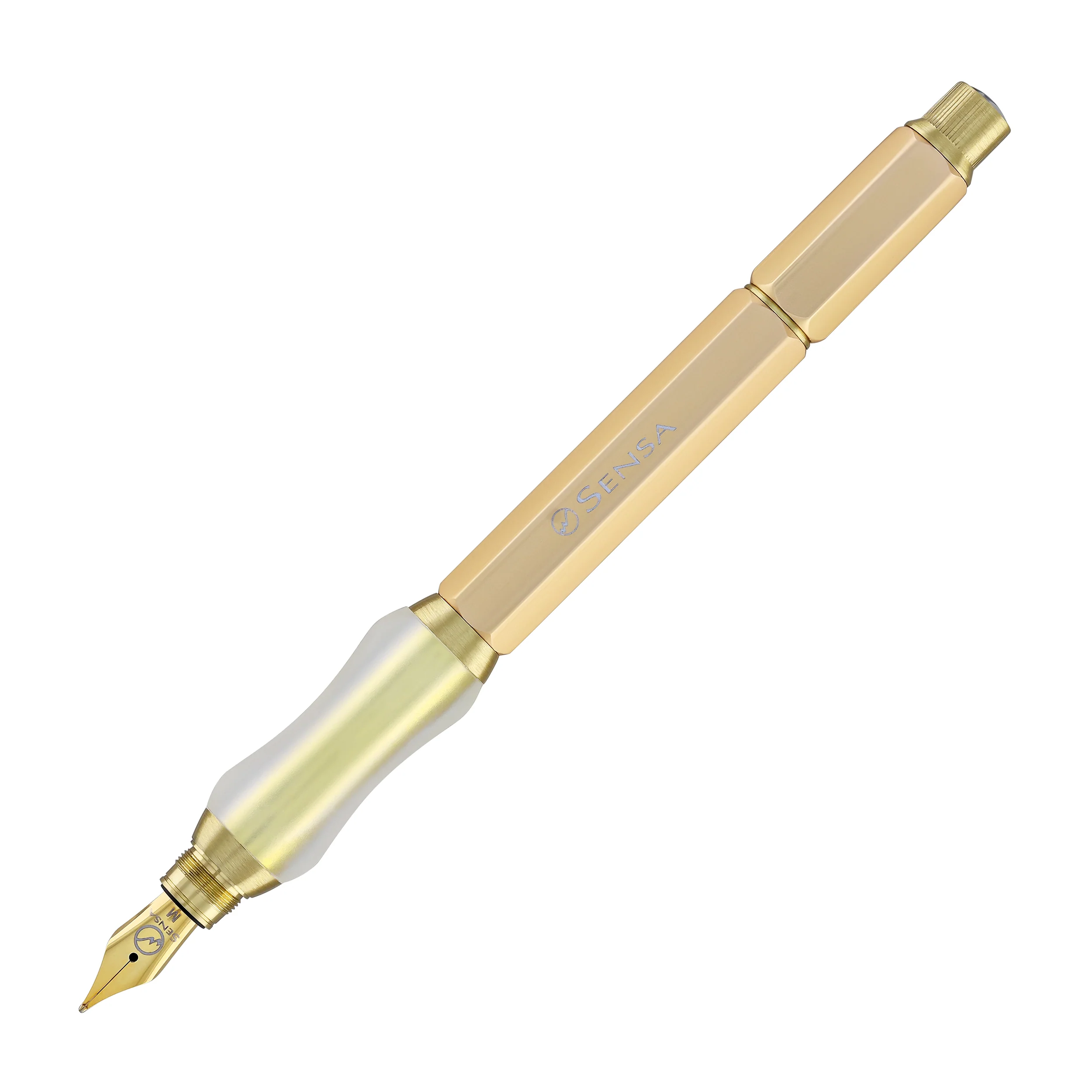 Sensa Sensagraph Fountain Pen in Antique Brass - Image 3
