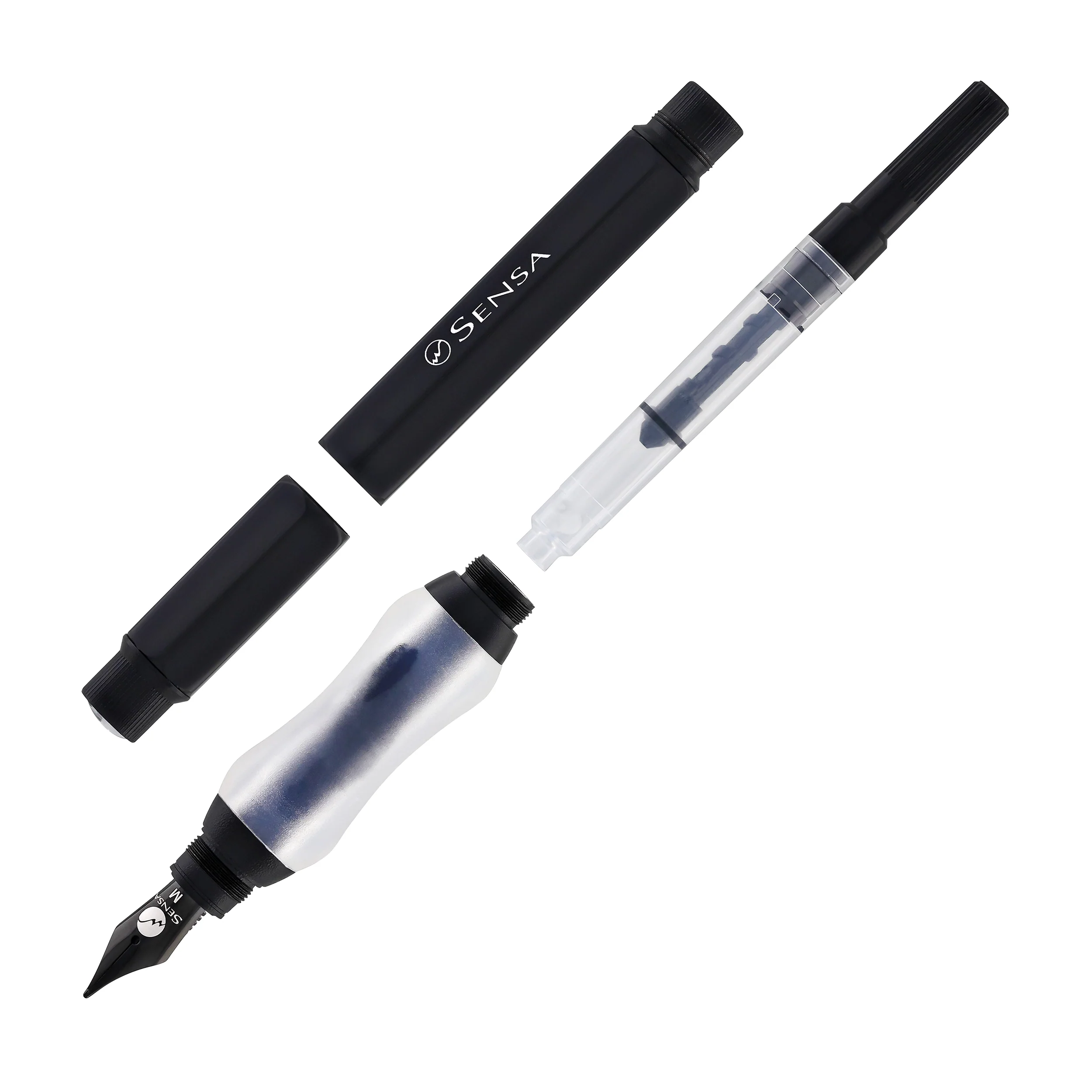 Sensa Sensagraph Fountain Pen in Raven Black - Image 7