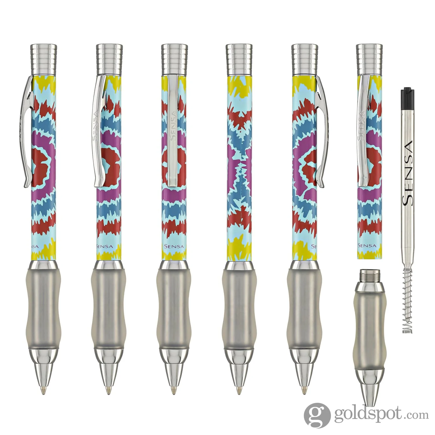 Sensa Tie Dye 1960's Ballpoint Pen in Kaleidoscope - Image 6