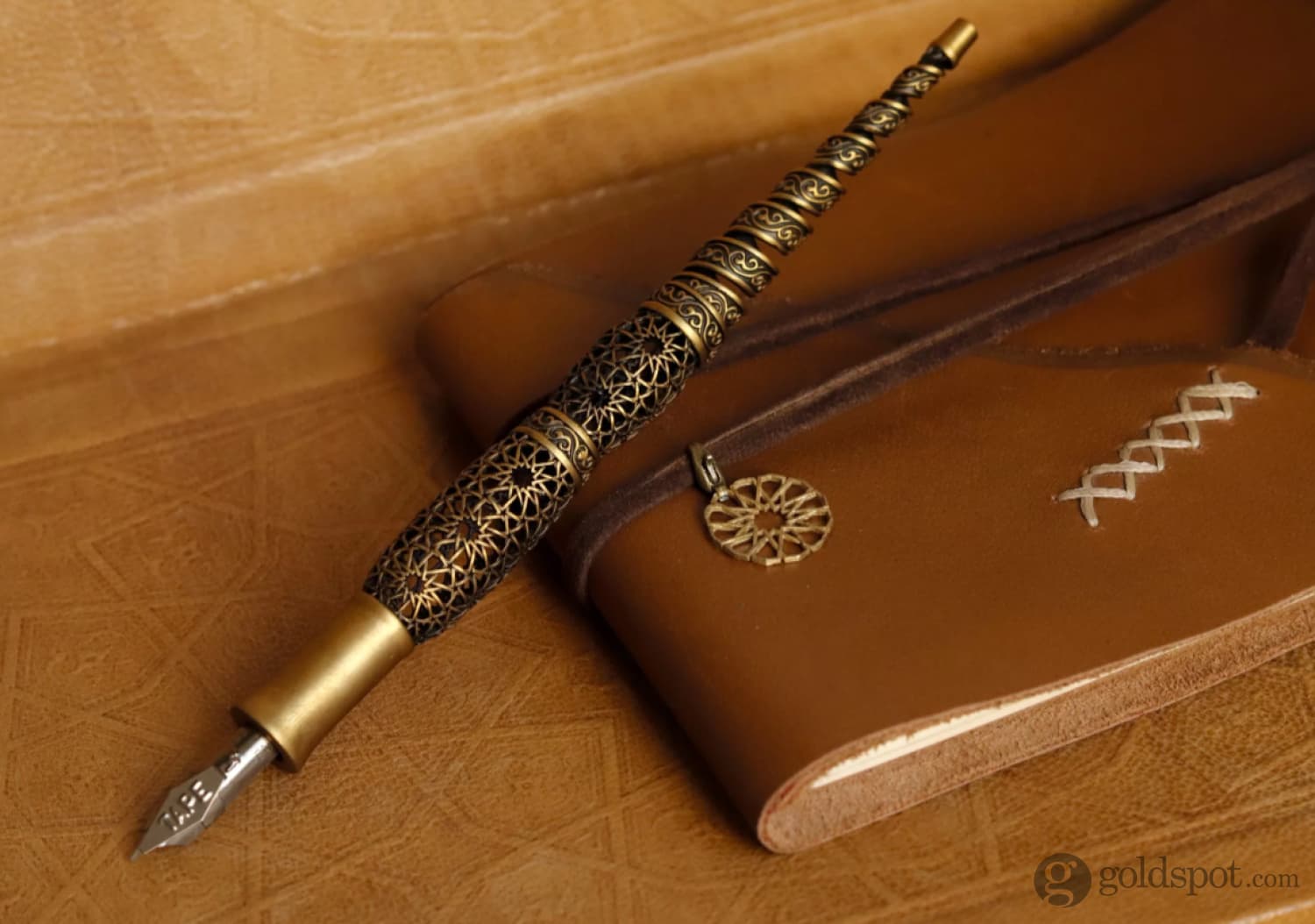 Sepia Accessories Infinite Stars Brass Seljuk Dip Pen - Image 3