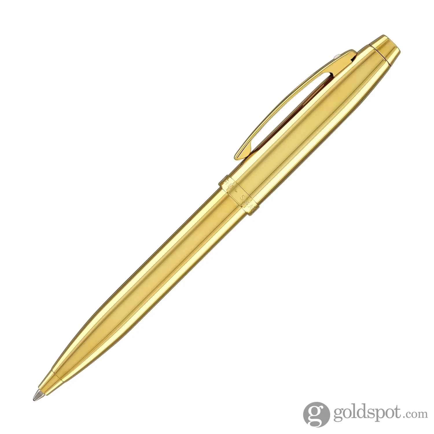 Sheaffer 100 Ballpoint Pen in PVD Gold - Image 3