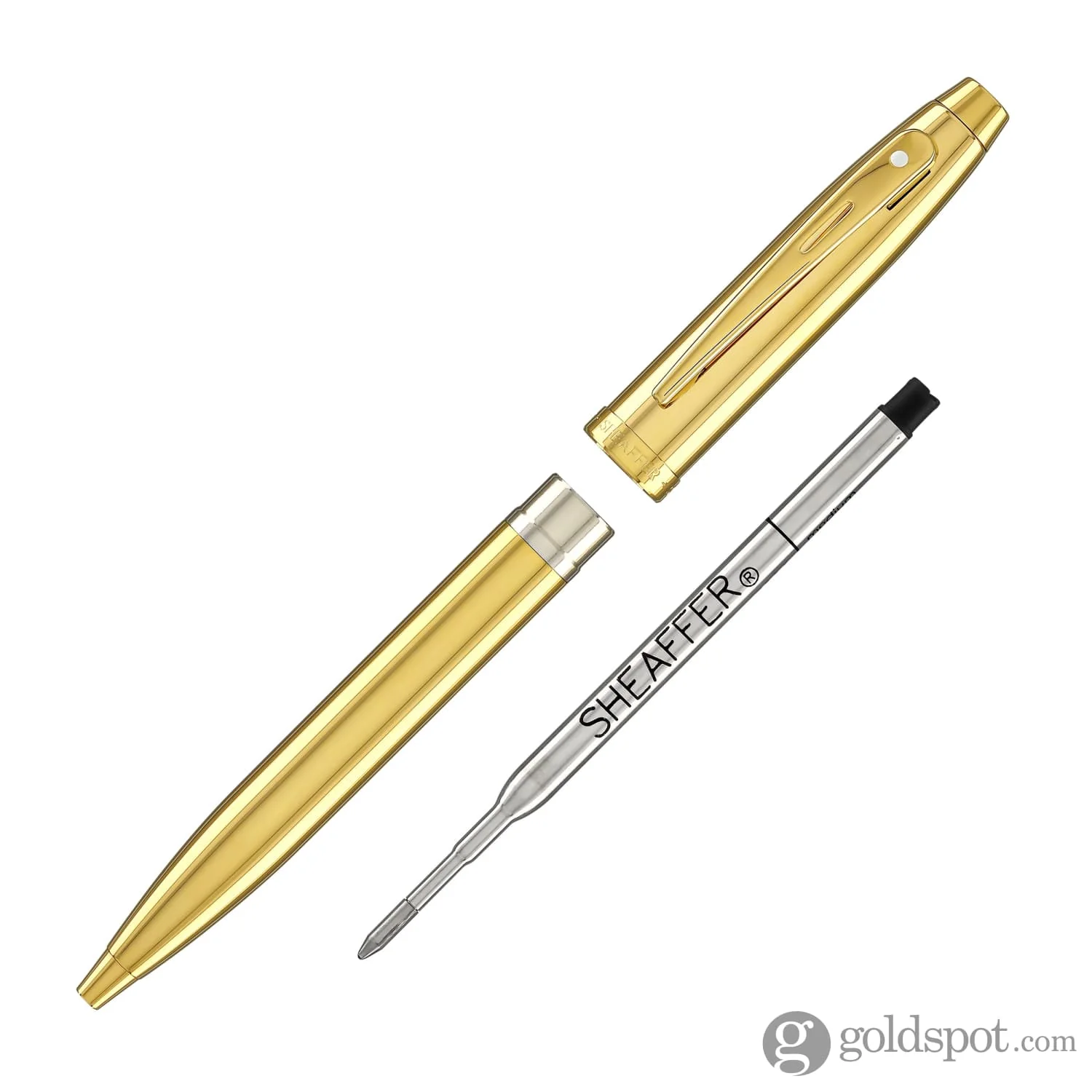 Sheaffer 100 Ballpoint Pen in PVD Gold - Image 5
