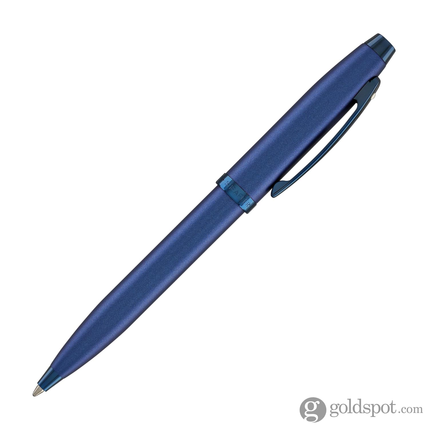 Sheaffer 100 Ballpoint Pen in Satin Blue - Image 4
