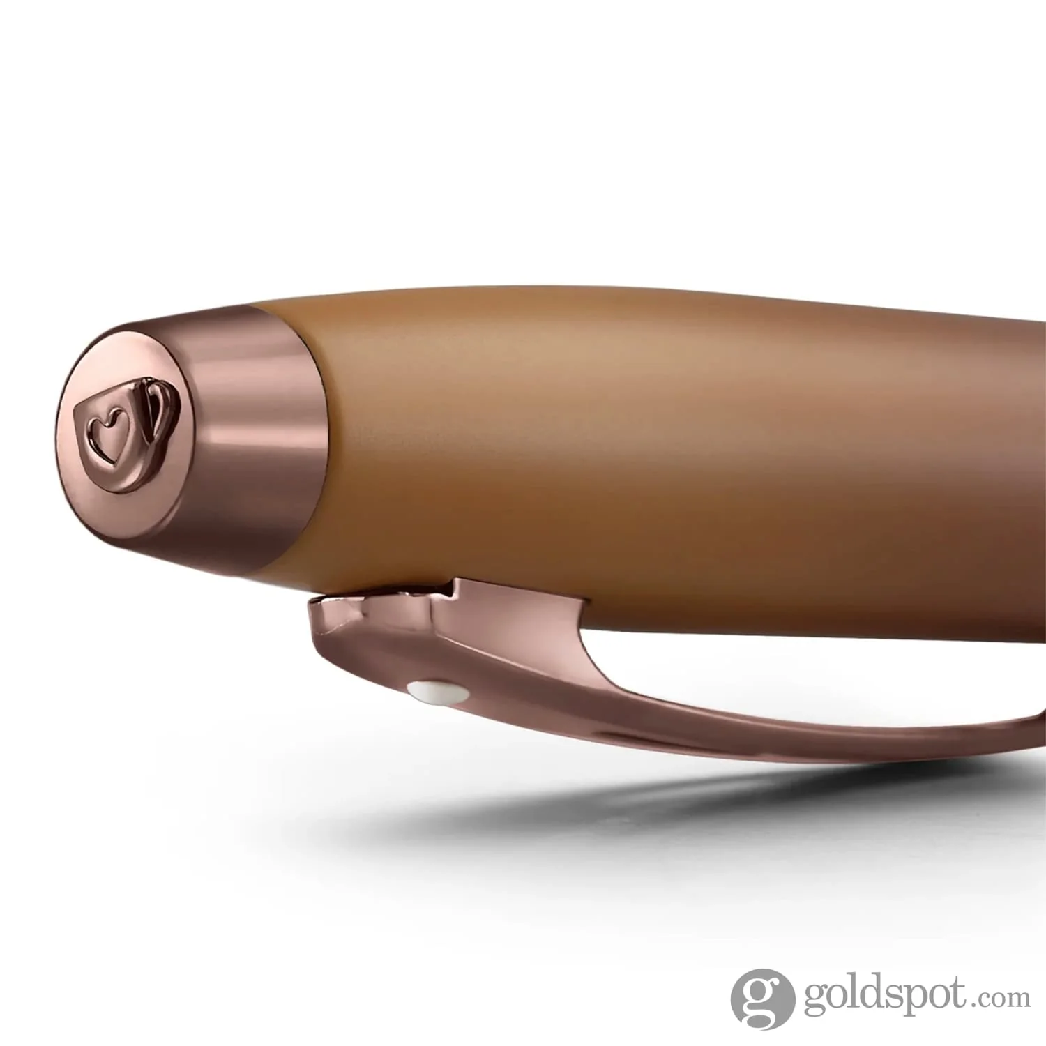 Sheaffer 100 Rollerball Pen in Coffee Edition with PVD Rose Gold Trim - Image 9
