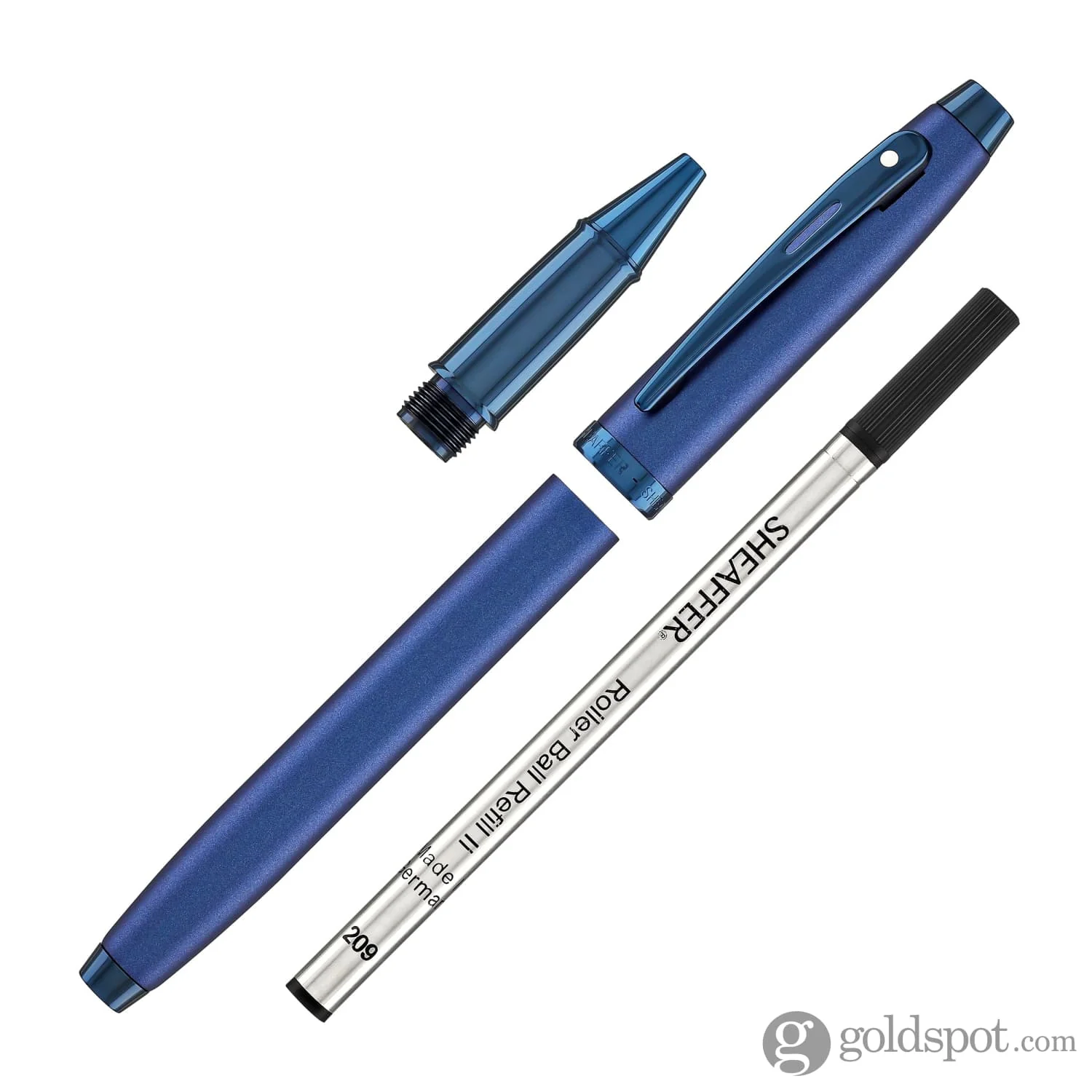 Sheaffer 100 Rollerball Pen in Satin Blue - Image 7