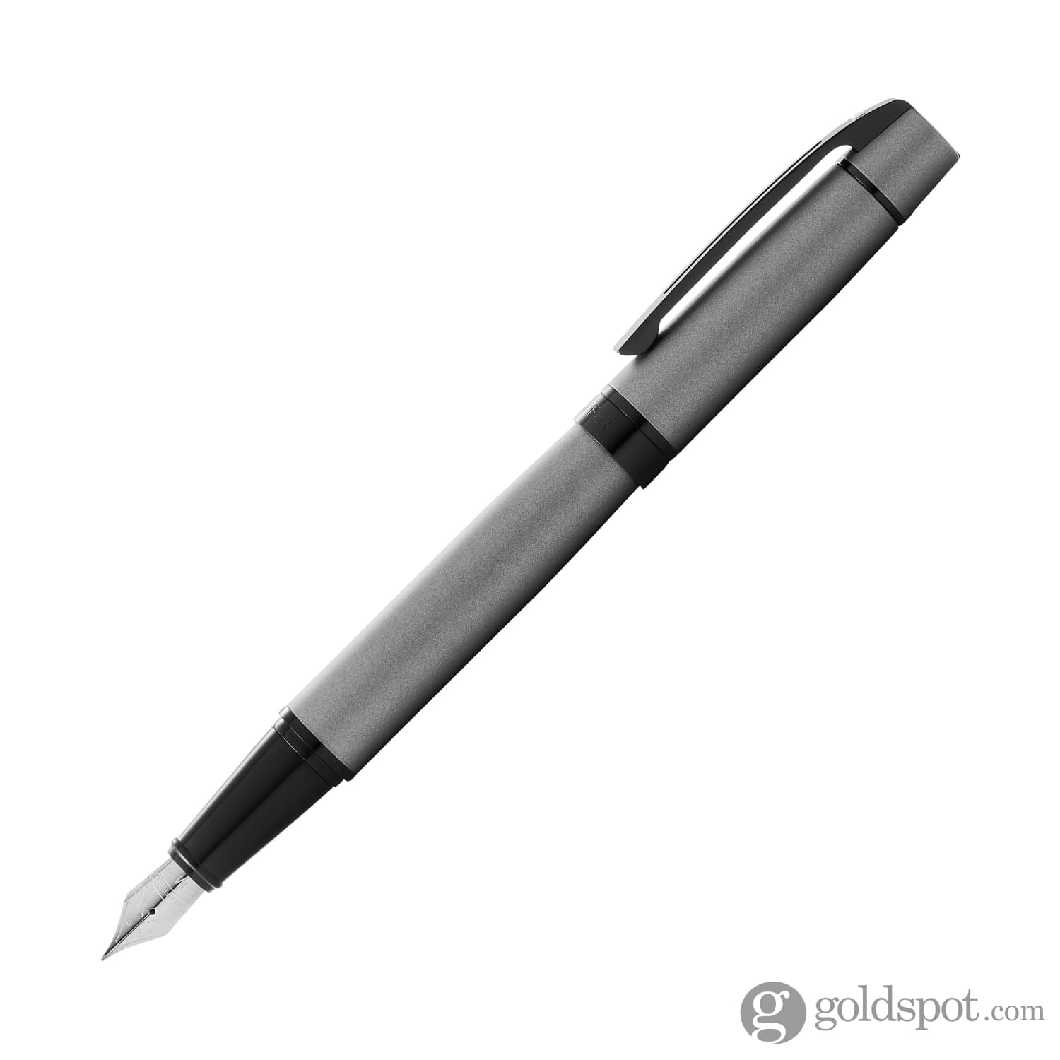 Sheaffer 300 Fountain Pen in Matte Gray with Black Trim - Image 2