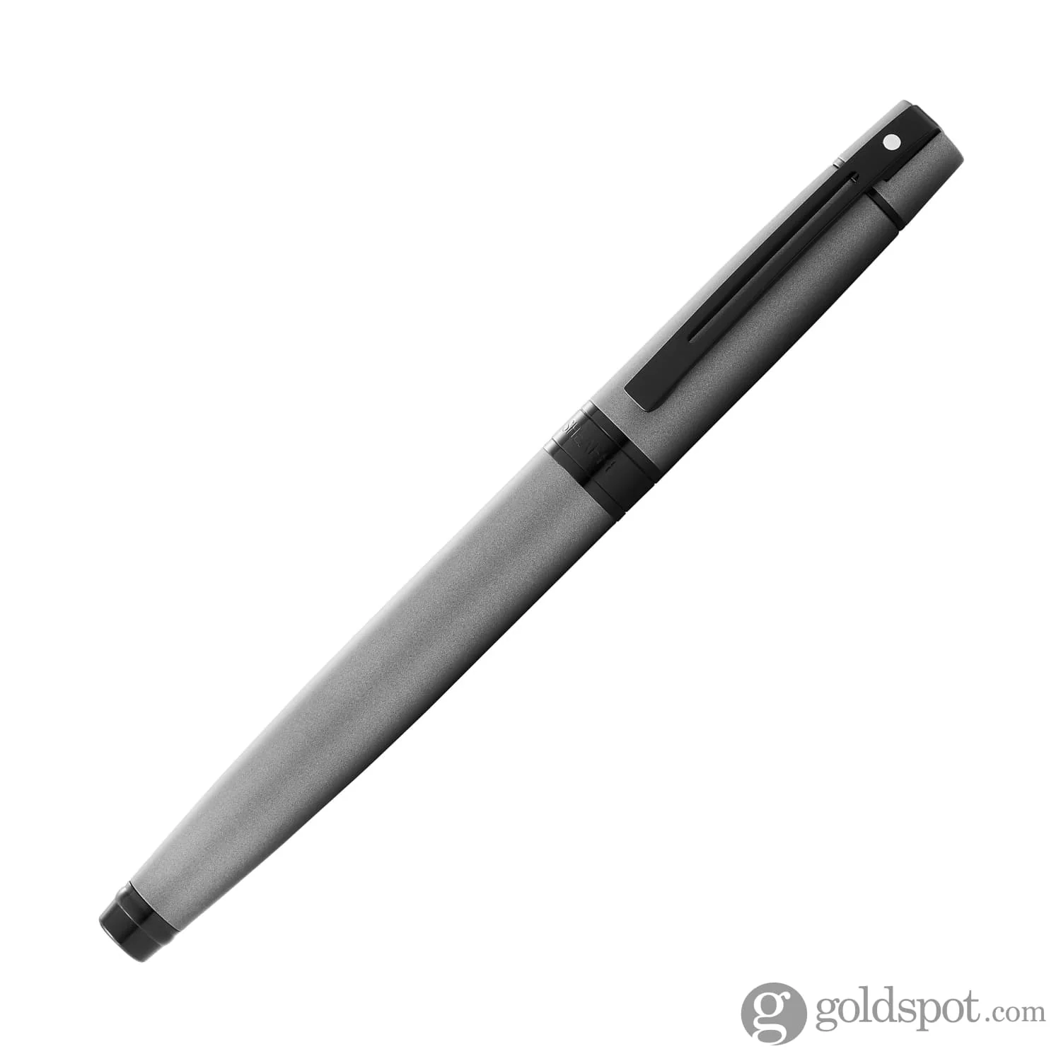 Sheaffer 300 Rollerball Pen in Matte Gray with Black Trim - Image 3