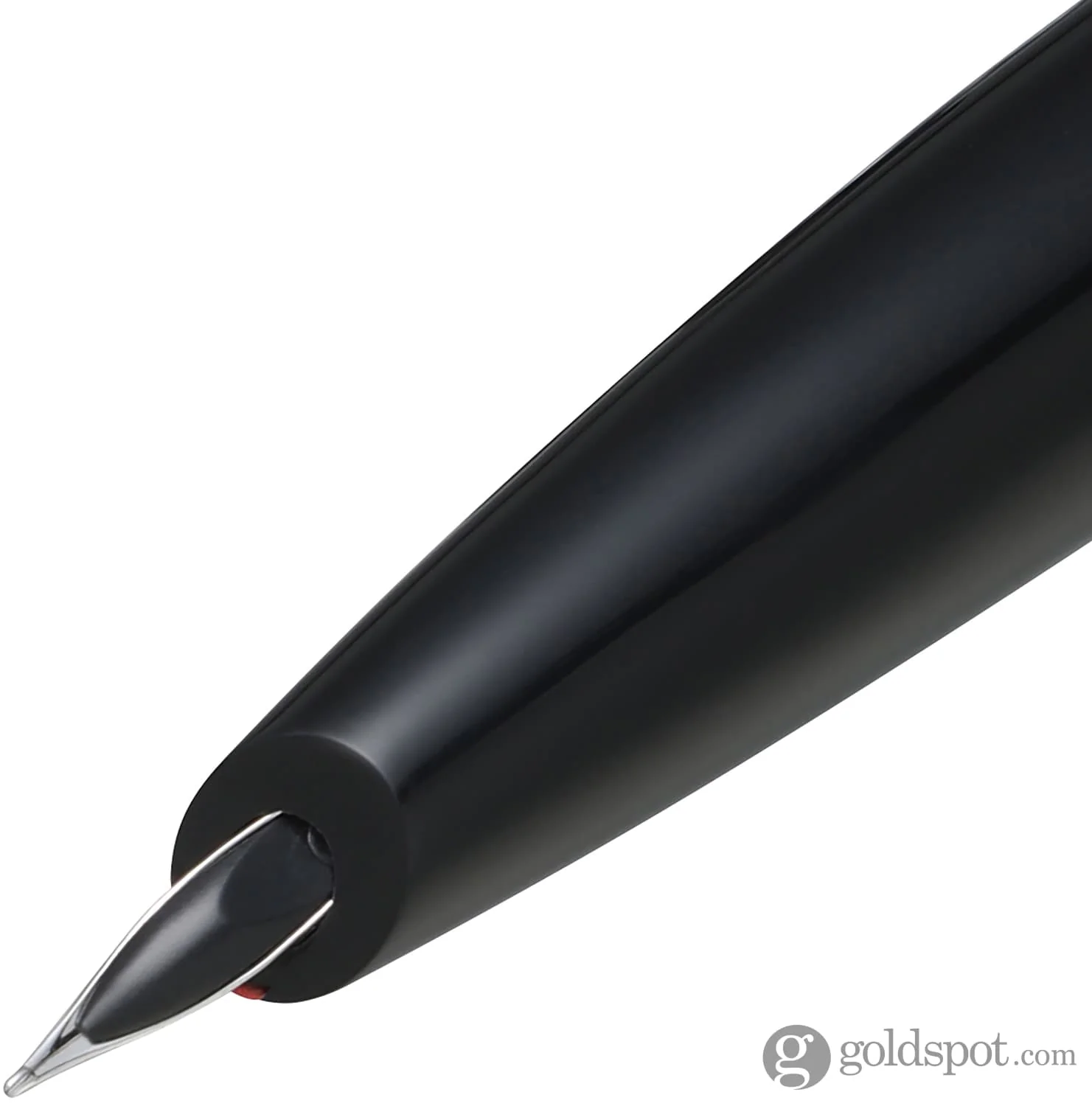 Sheaffer Icon Fountain Pen in Matte Black Lacquer with Red PVD Trim - Image 2