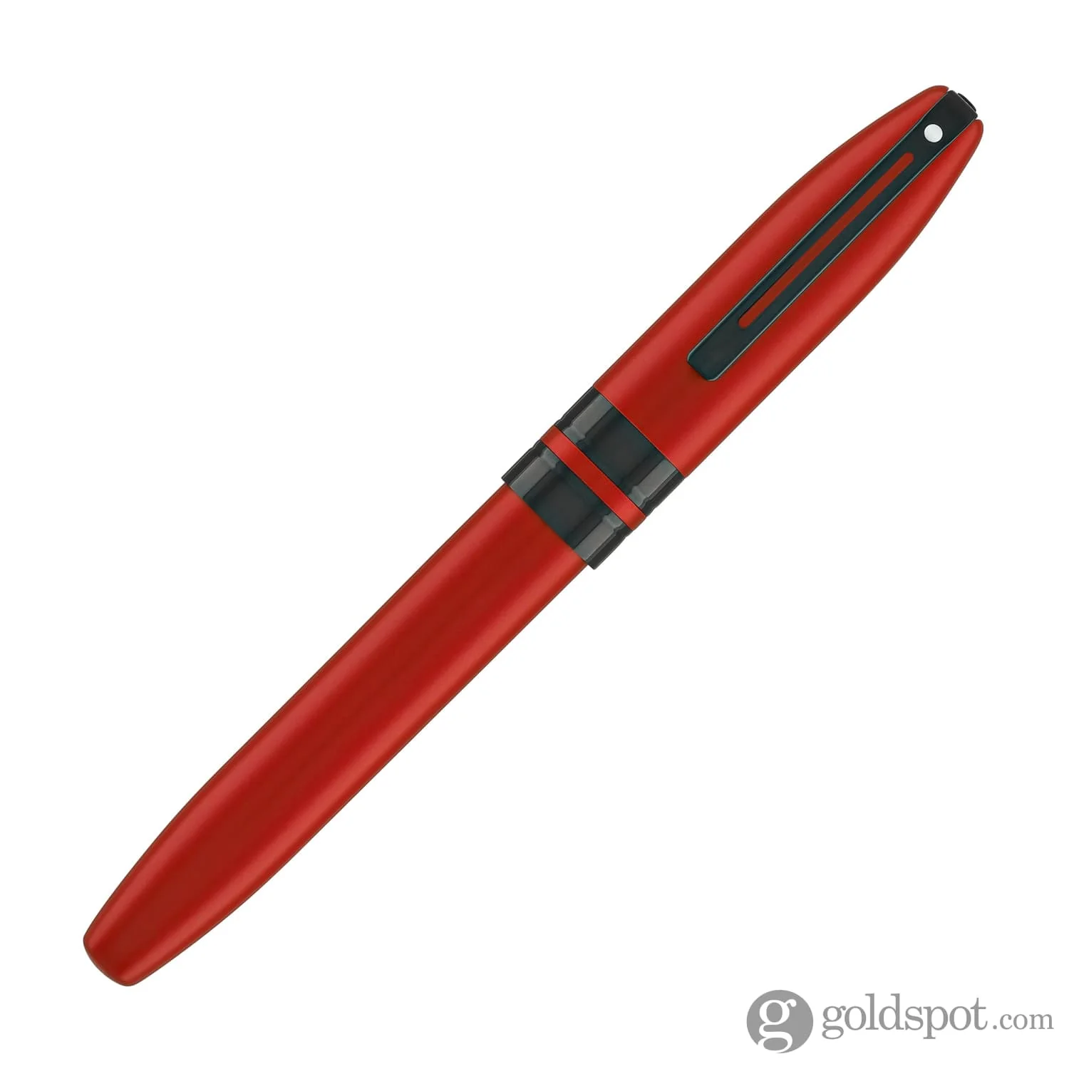 Sheaffer Icon Fountain Pen in Metallic Red Lacquer with  Black PVD Trim - Image 4