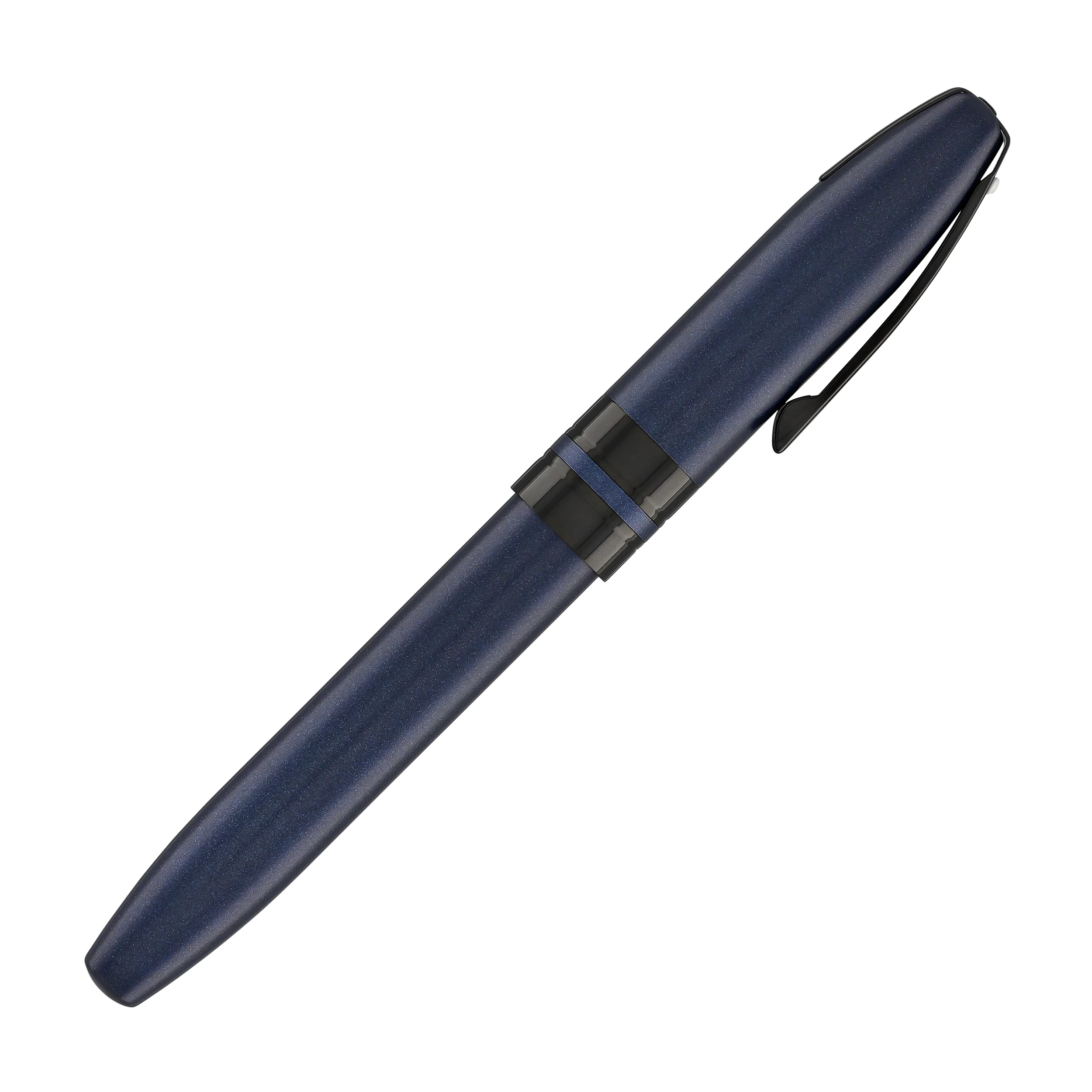 Sheaffer Icon Rollerball Pen in Matte Blue Lacquer with Black PVD Trim - Image 7