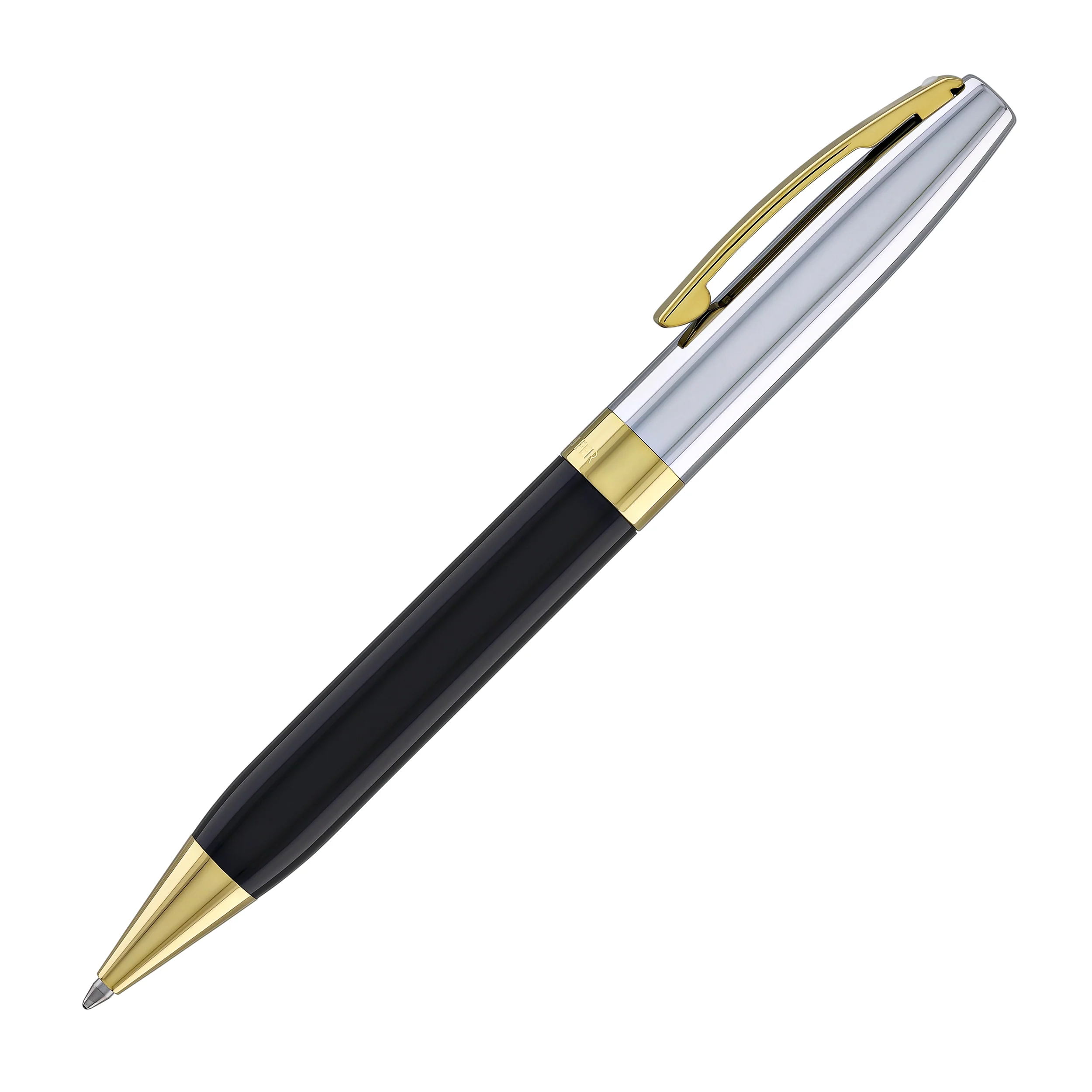 Sheaffer Legacy Ballpoint Pen in Black Lacquer with Chrome Cap 14kt Gold PVD - Image 4