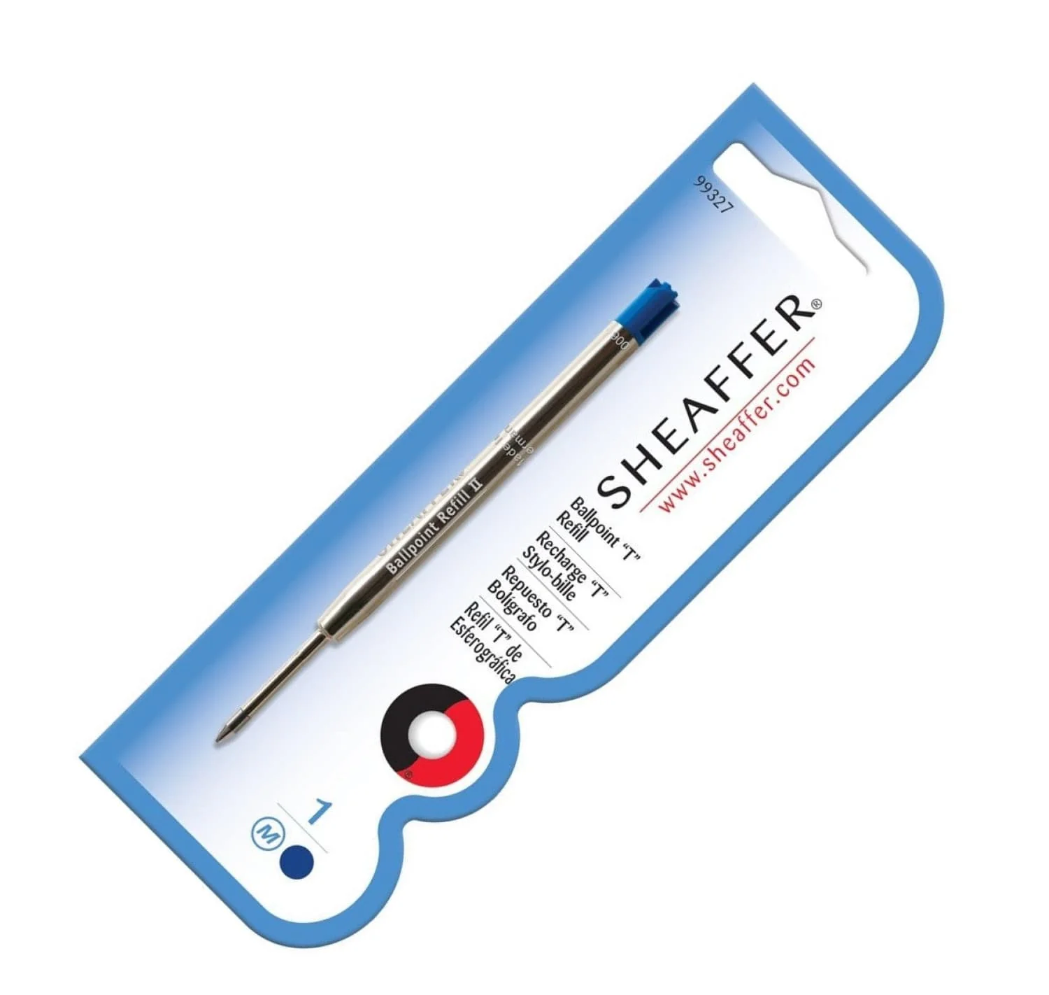 Sheaffer "T" Type Ballpoint Pen Refill in Blue