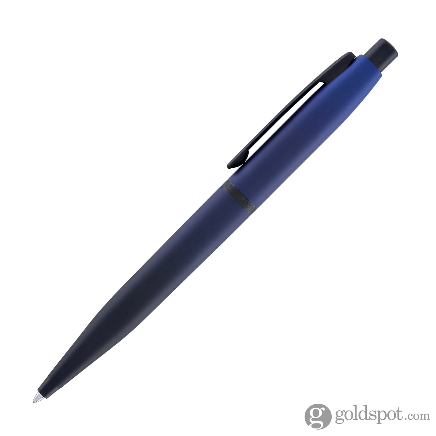 Sheaffer VFM Ballpoint Pen in Matte Blue with PVD Trim - Image 3